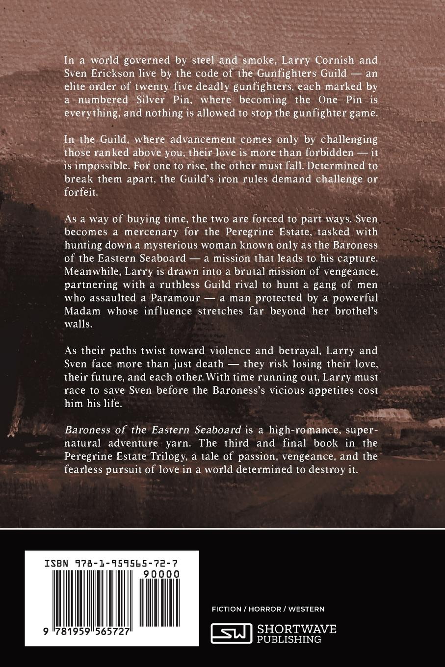 Rückseitencover Baroness of the Eastern Seaboard