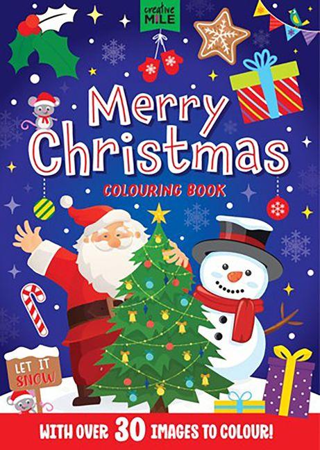 Vorderes Coverbild Merry Christmas Coloring Book