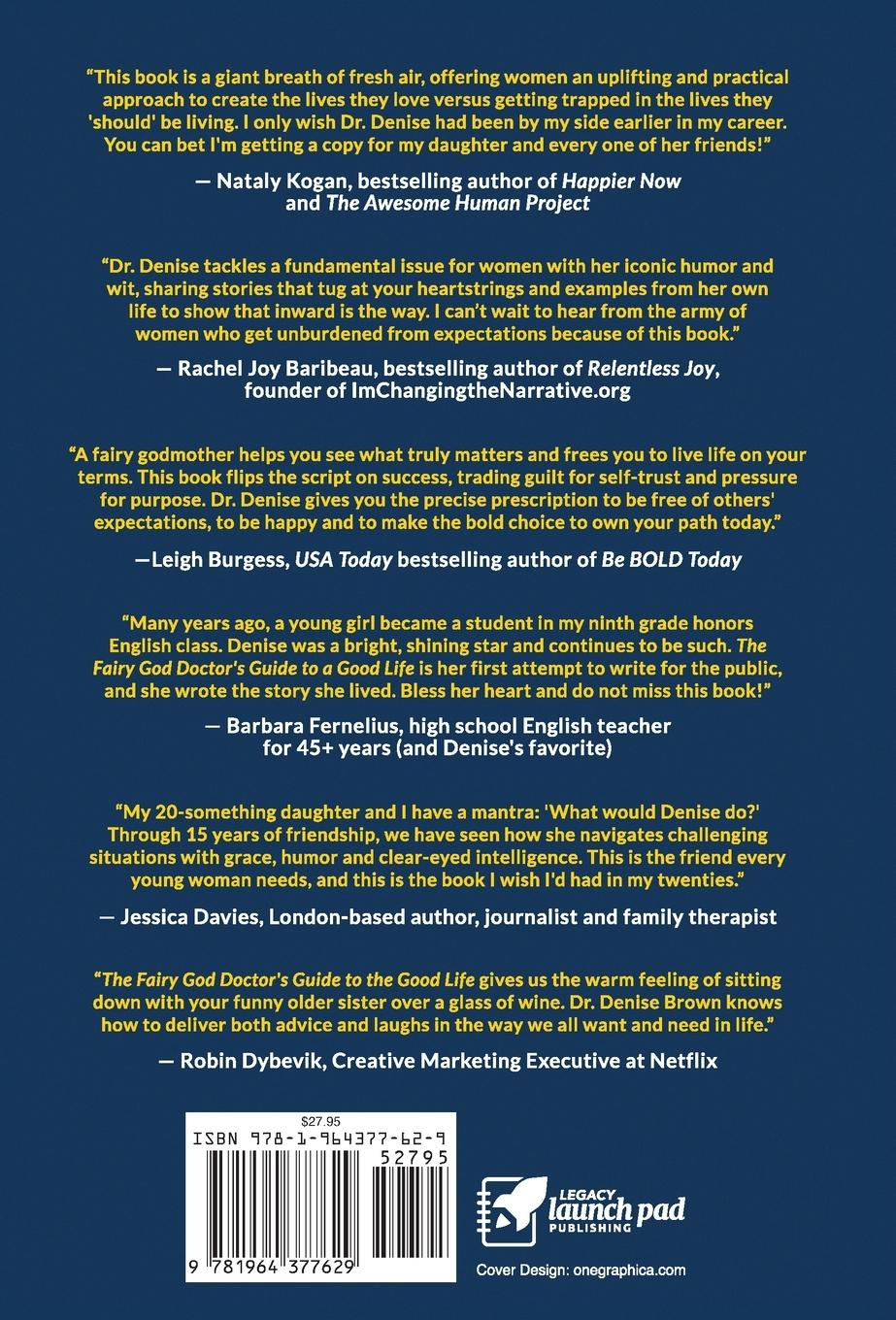Rückseitencover The Fairy God Doctor's Guide to a Good Life