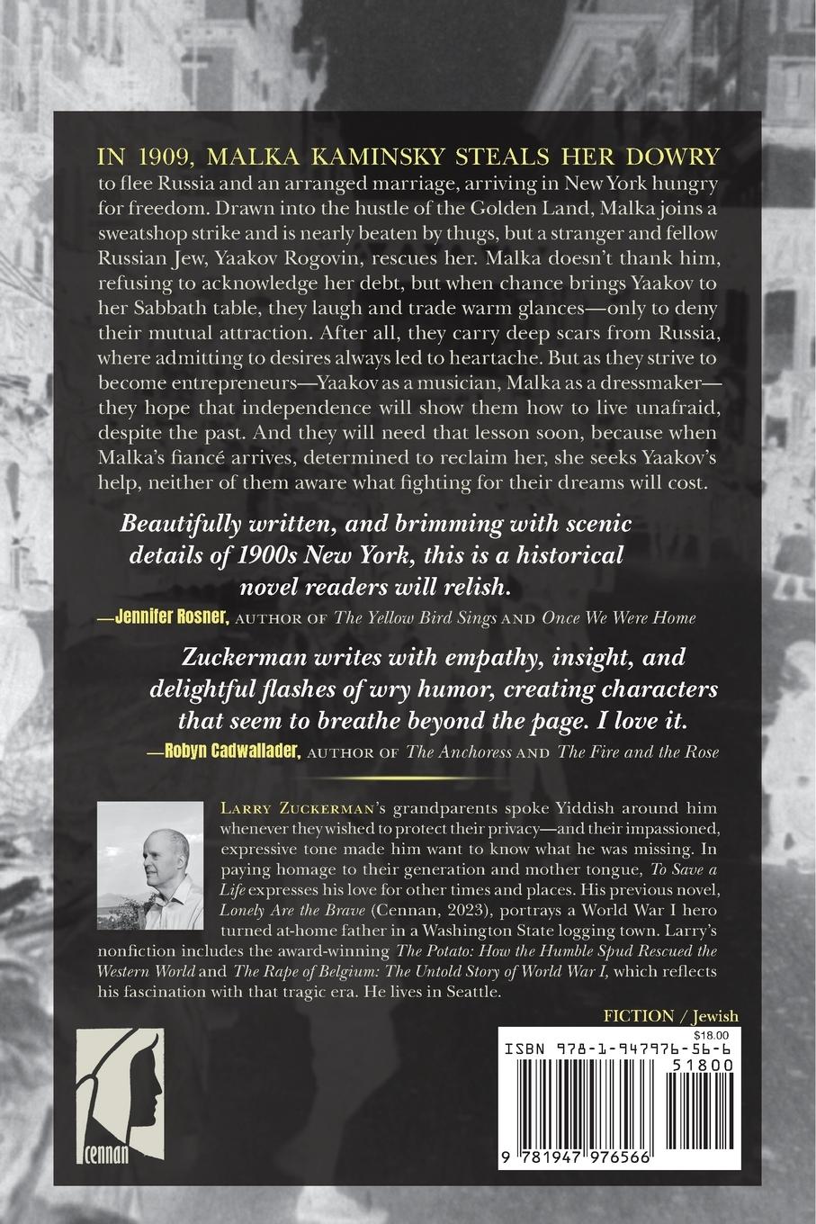 Rückseitencover To Save a Life