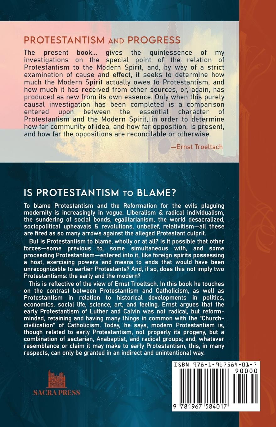 Rückseitencover Protestantism and Progress