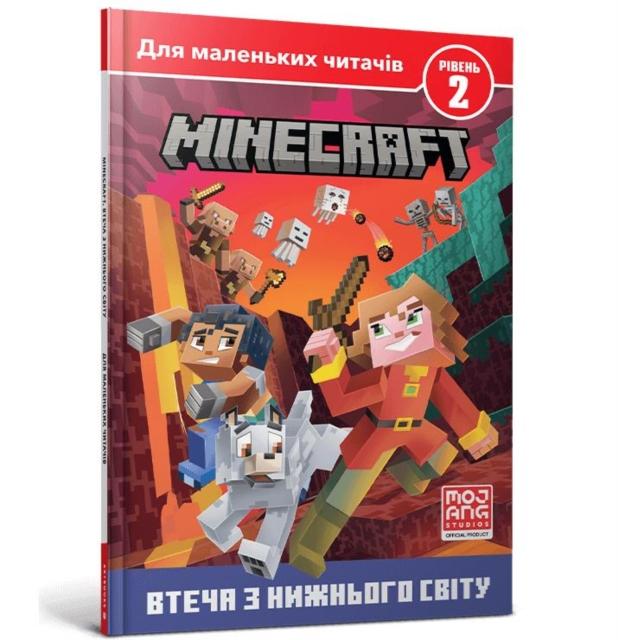 Vorderes Coverbild MINECRAFT: Escape from the nether (Ukrainian language)
