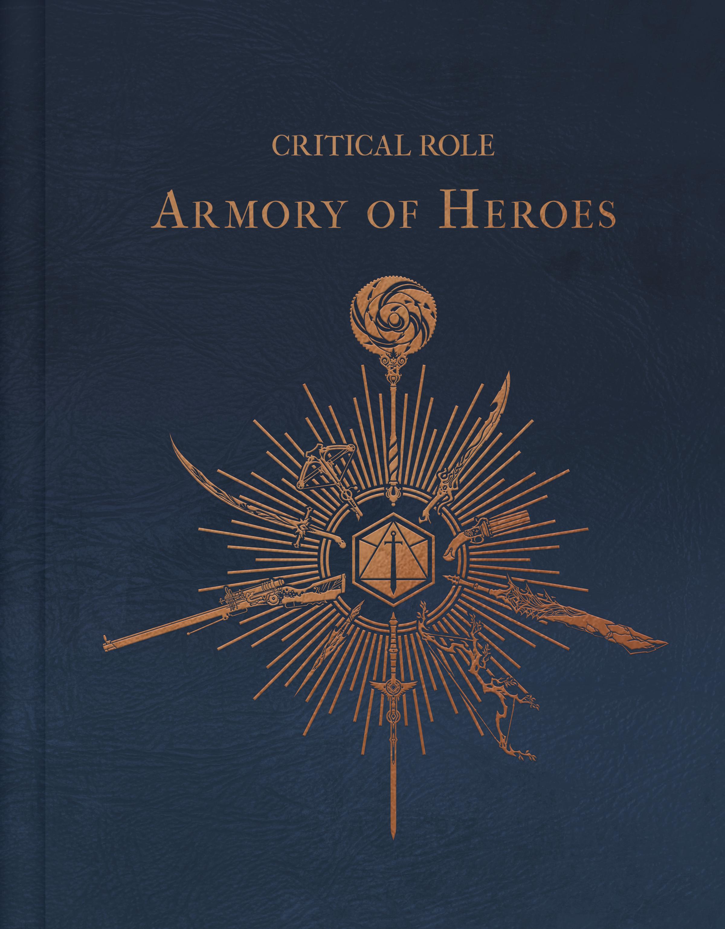 Vorderes Coverbild Critical Role: The Armory of Heroes