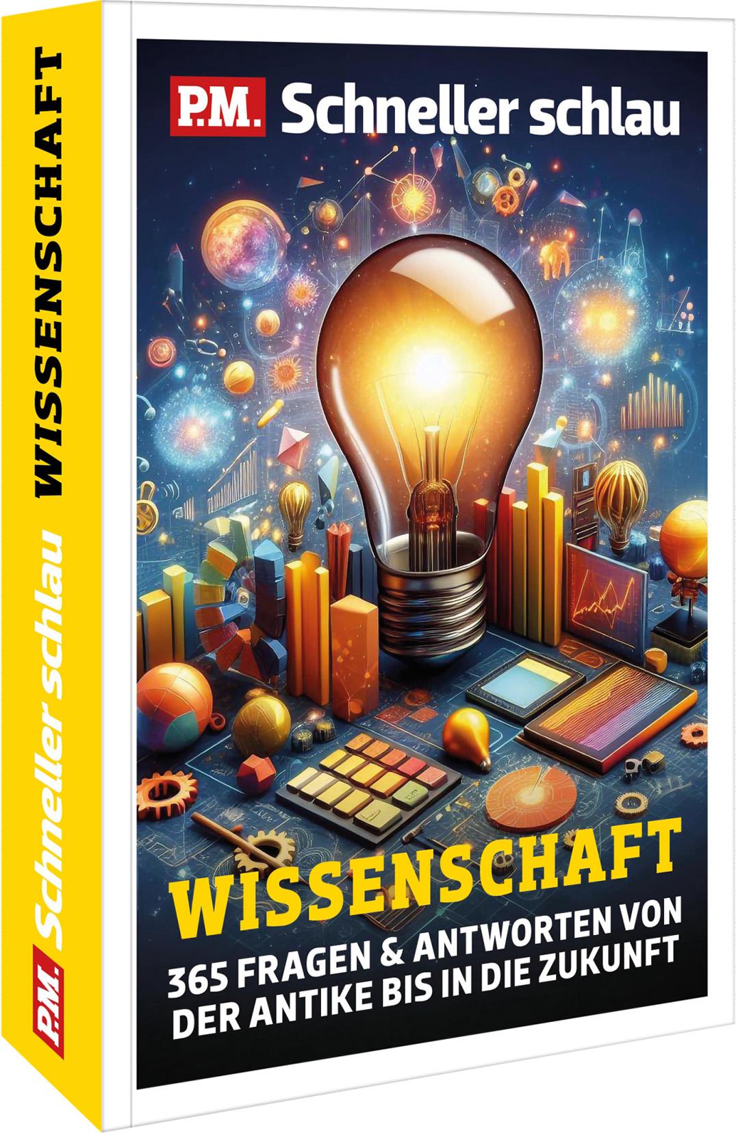 Vorderes Coverbild P.M. Schneller schlau WISSENSCHAFT