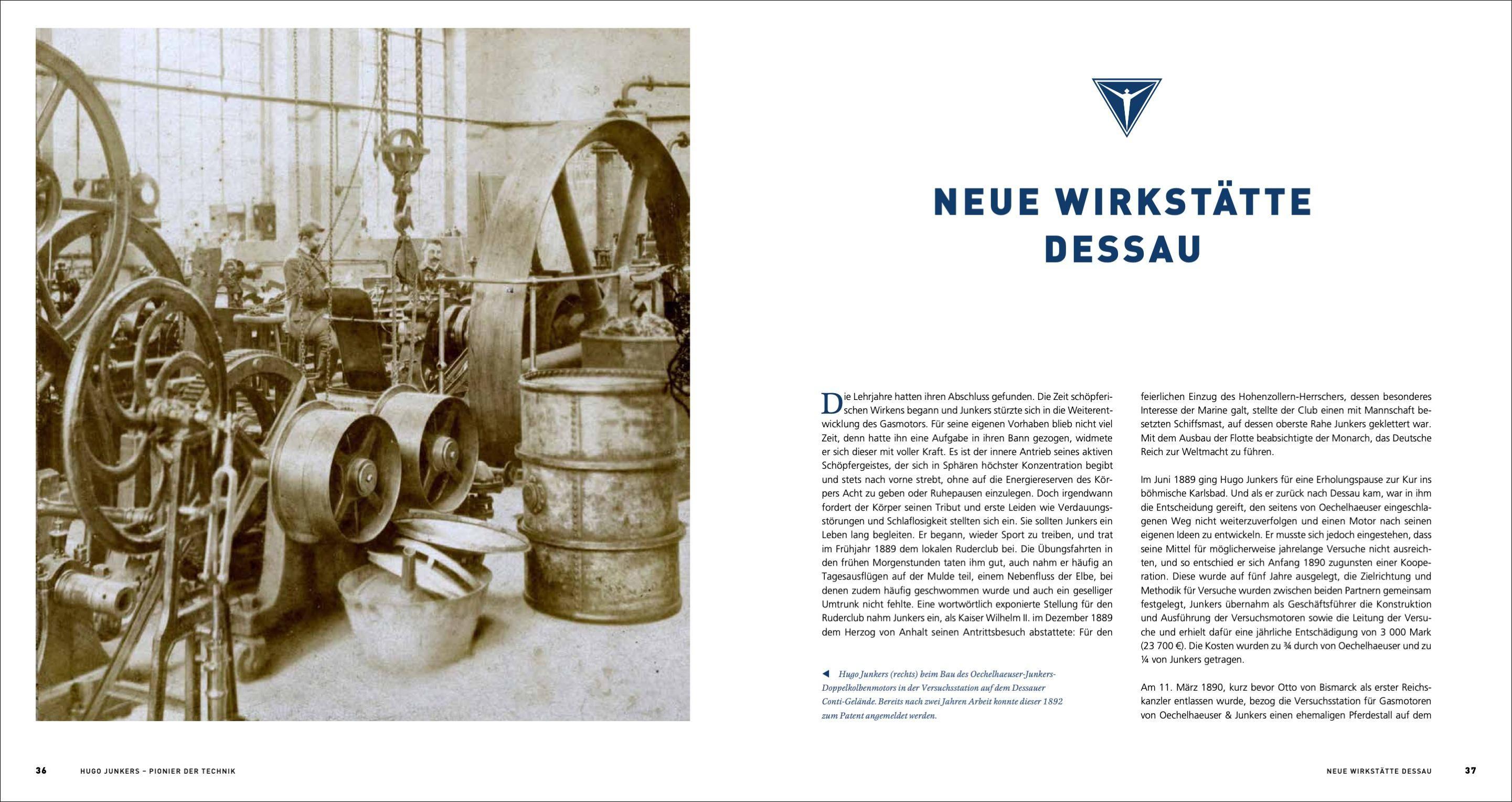 Beispielinhalt (Bild) Hugo Junkers - Pionier der Technik
