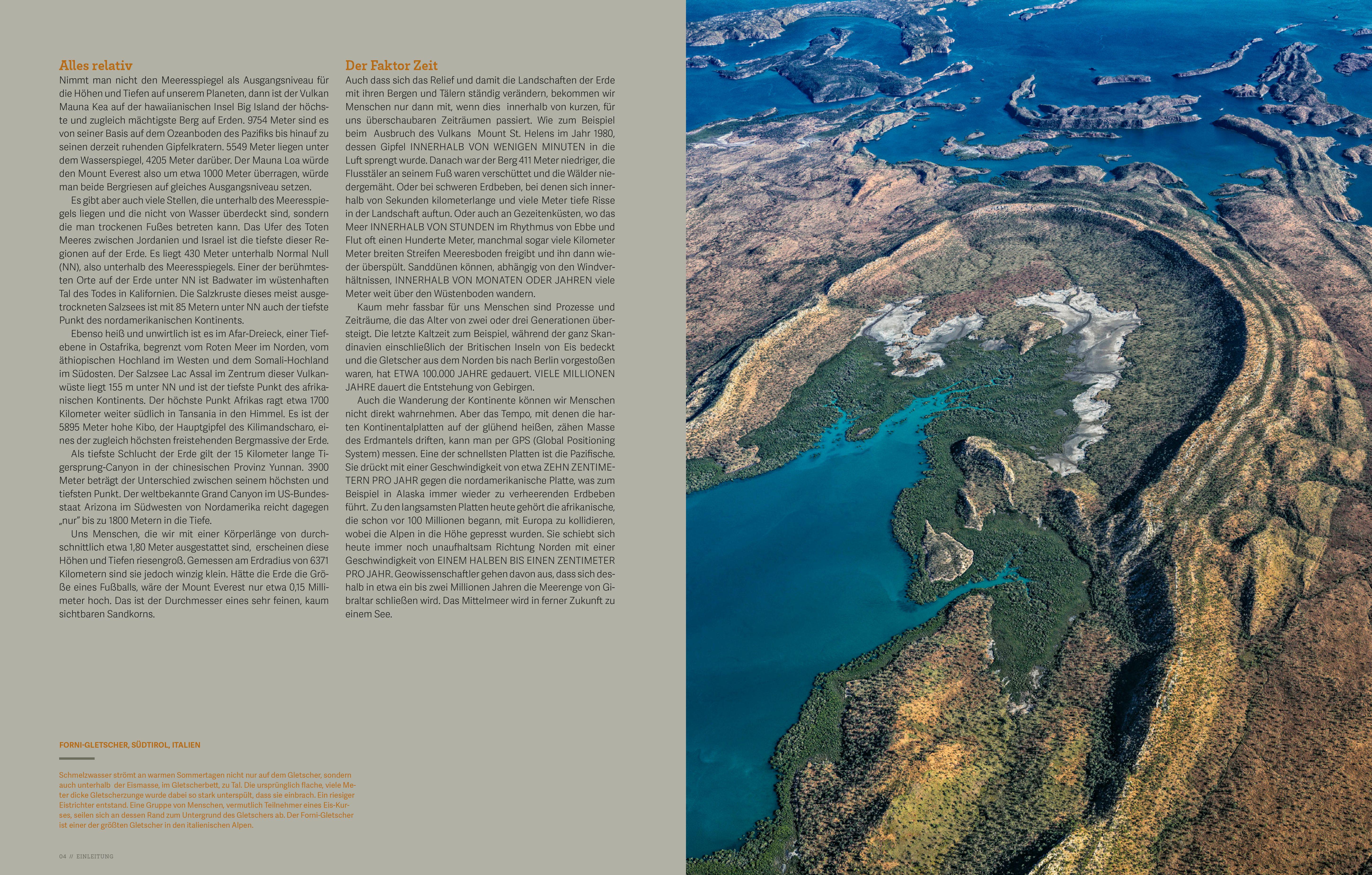 Beispielinhalt (Bild) Bildband: Elements