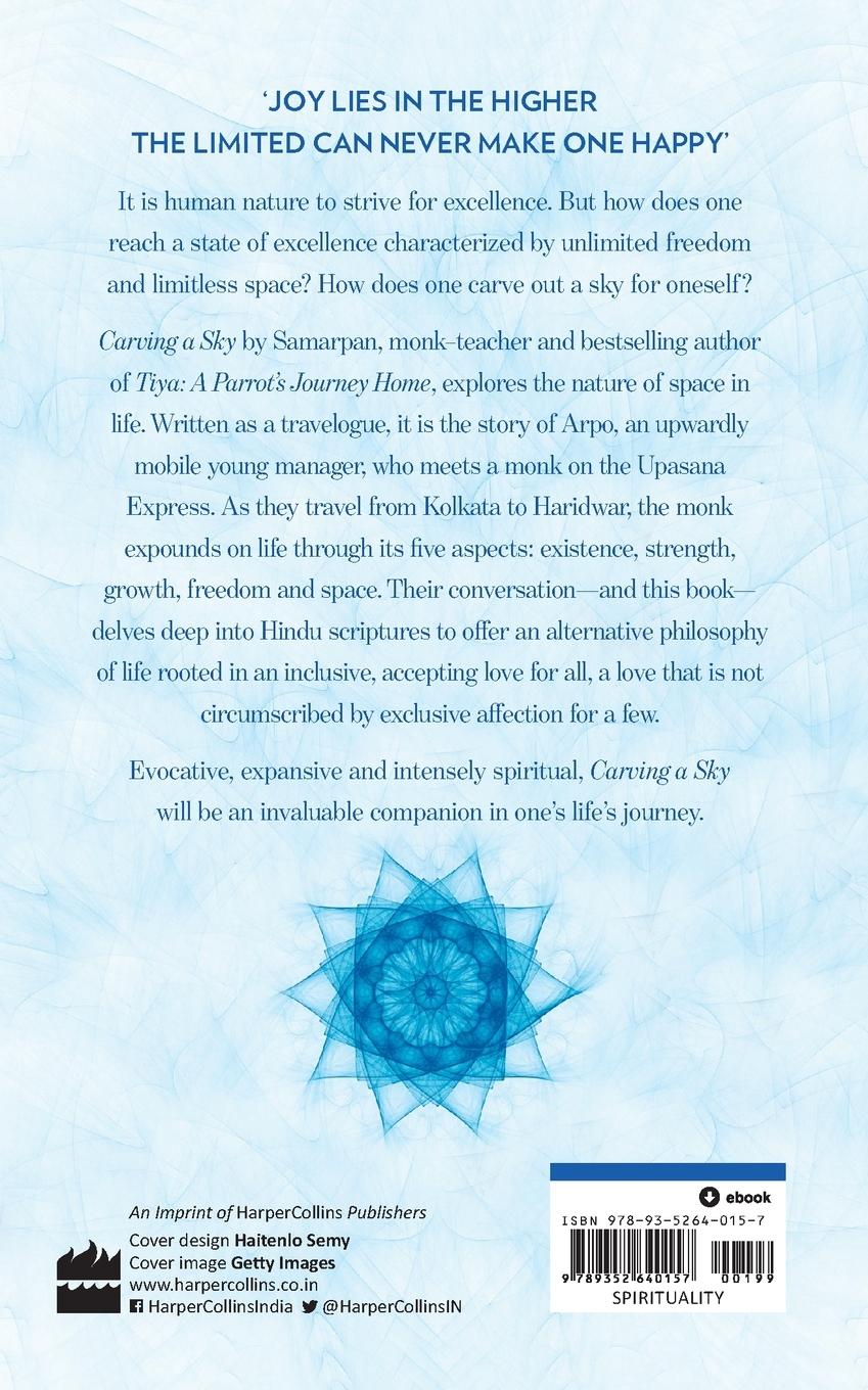 Rückseitencover Carving a Sky