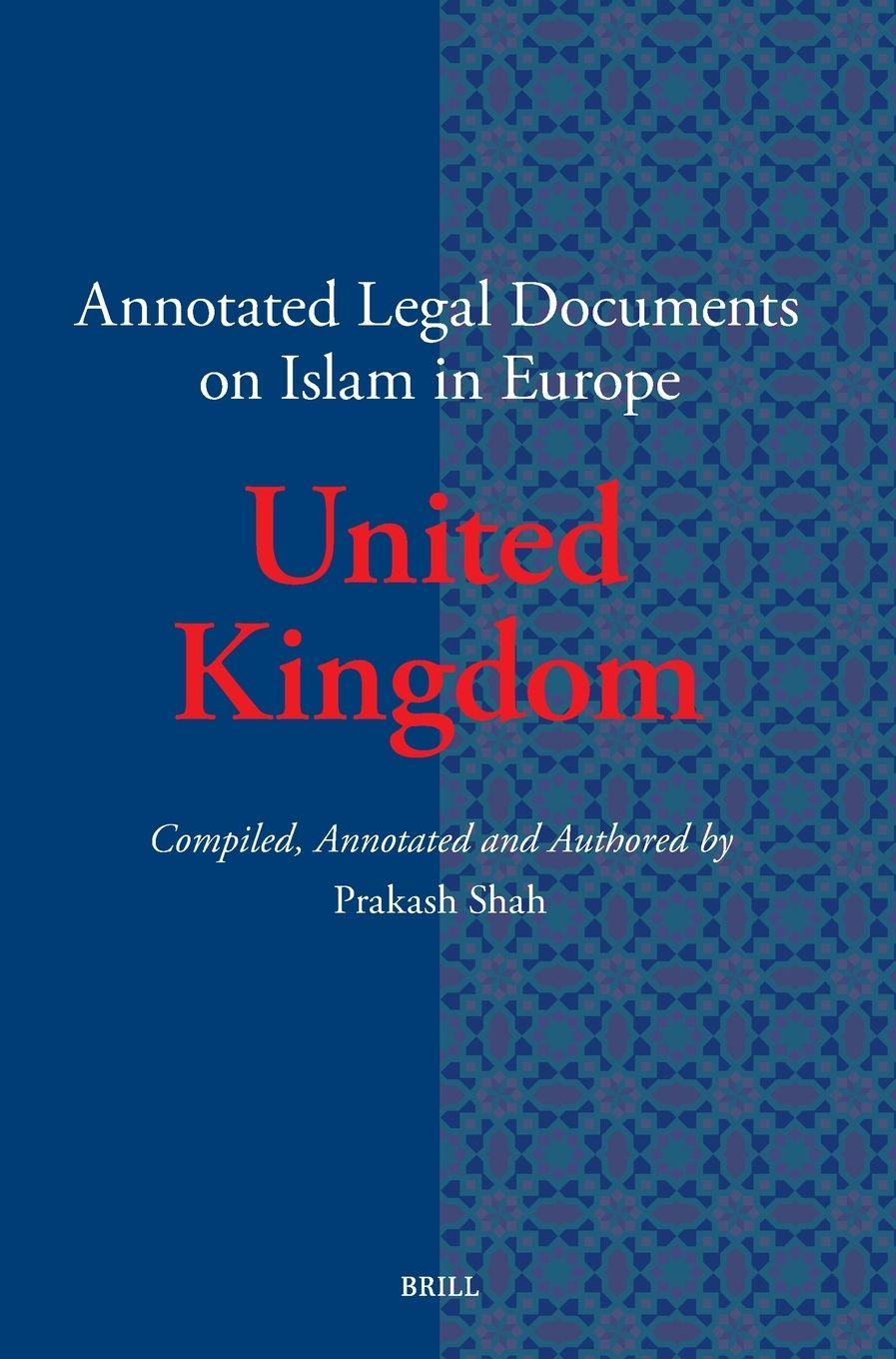Vorderes Coverbild Annotated Legal Documents on Islam in Europe: United Kingdom