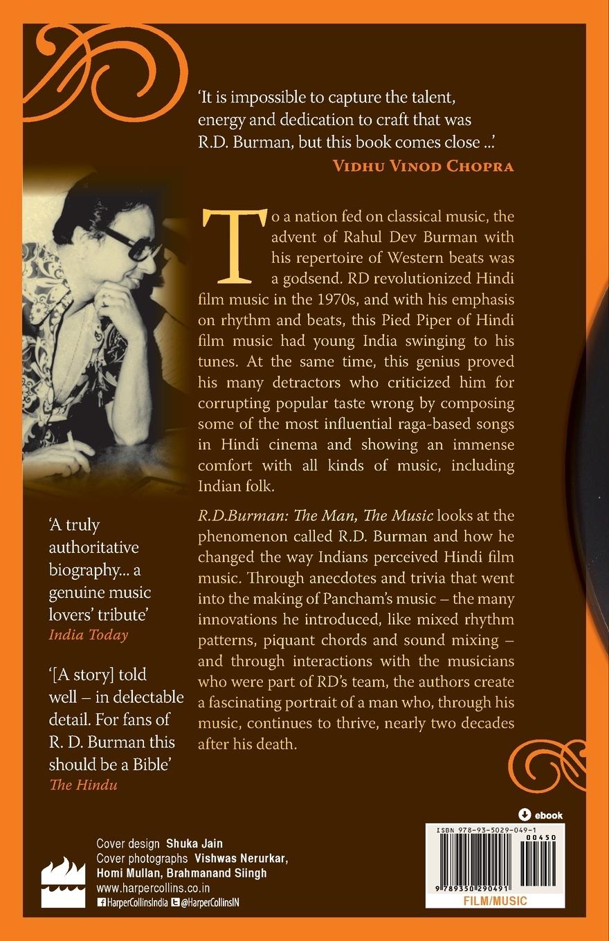 Rückseitencover R. D. Burman -The Man, The Music