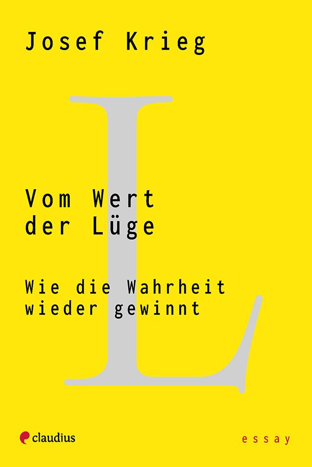 Vorderes Coverbild Vom Wert der Lüge