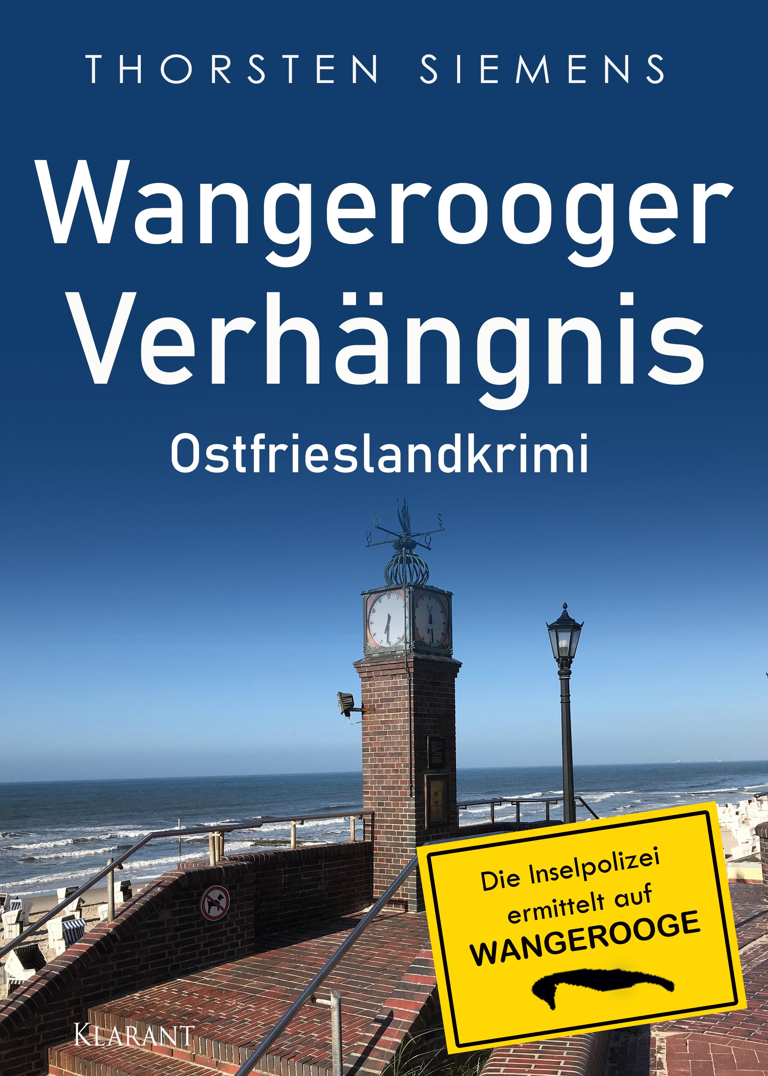 Vorderes Coverbild Wangerooger Verhängnis. Ostfrieslandkrimi