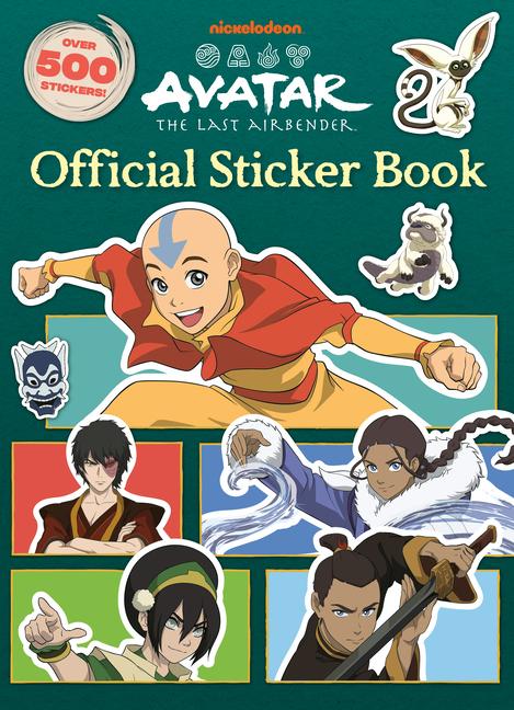 Vorderes Coverbild Avatar: The Last Airbender Official Sticker Book