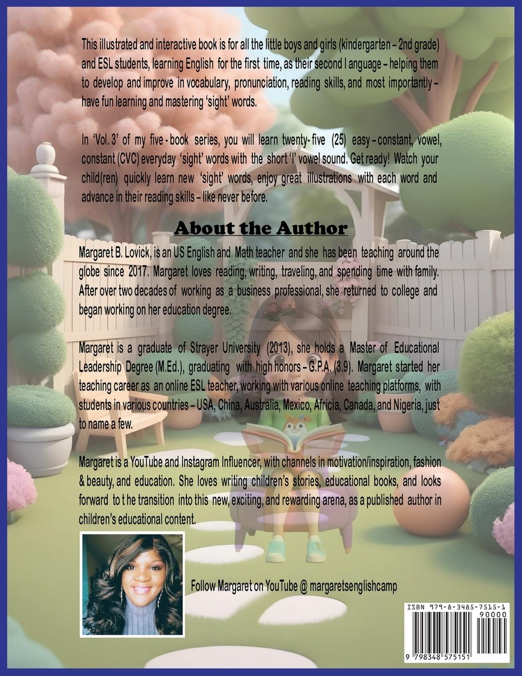 Rückseitencover Look Mommy, I Can Read This Word! (VOL. 3)