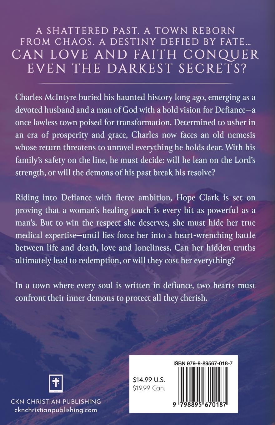 Rückseitencover A Destiny in Defiance