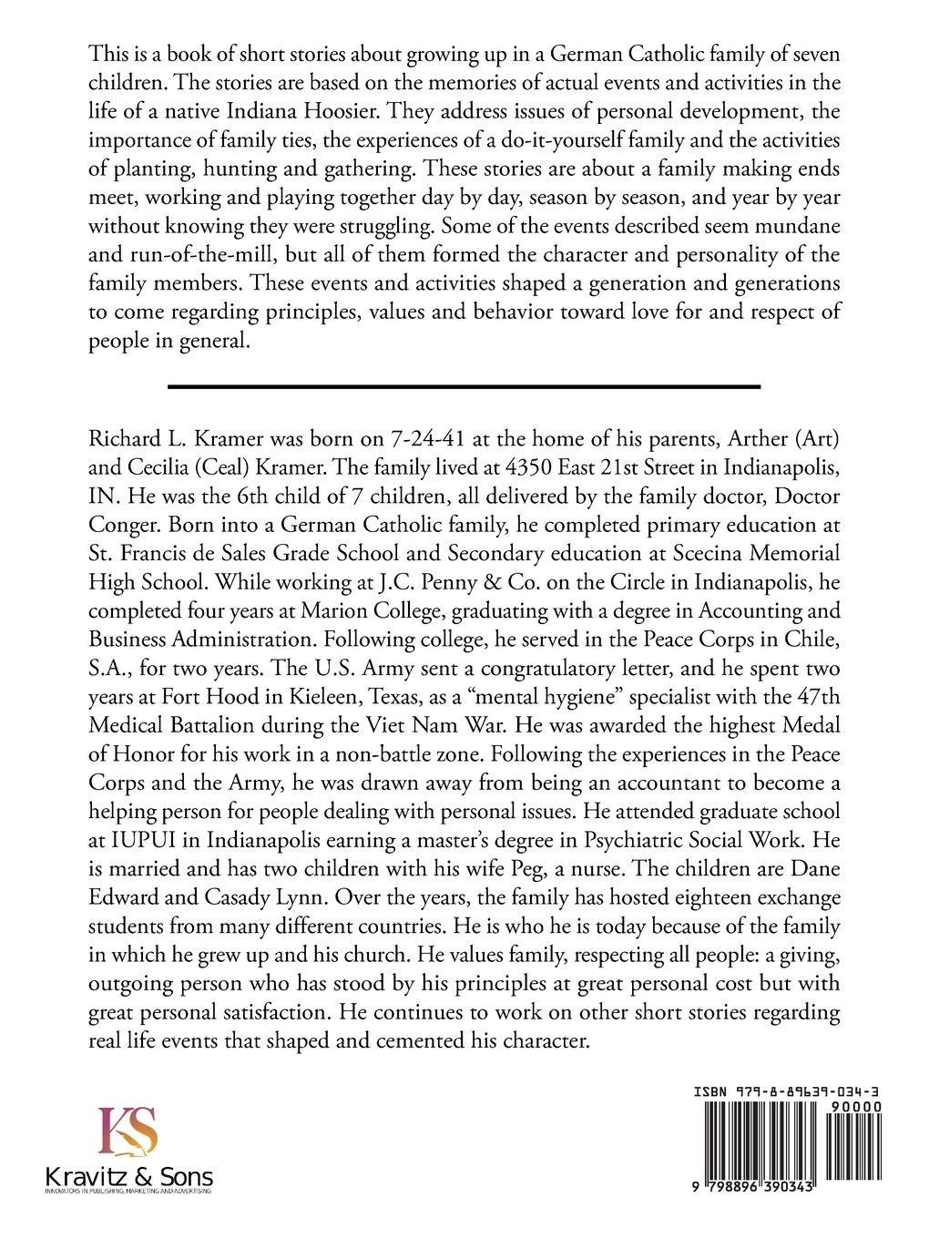 Rückseitencover God Bless Daddy, Mother, Bill, Ron, Jerry, Carol Ann, Linda Jane, Dick and Little Tom