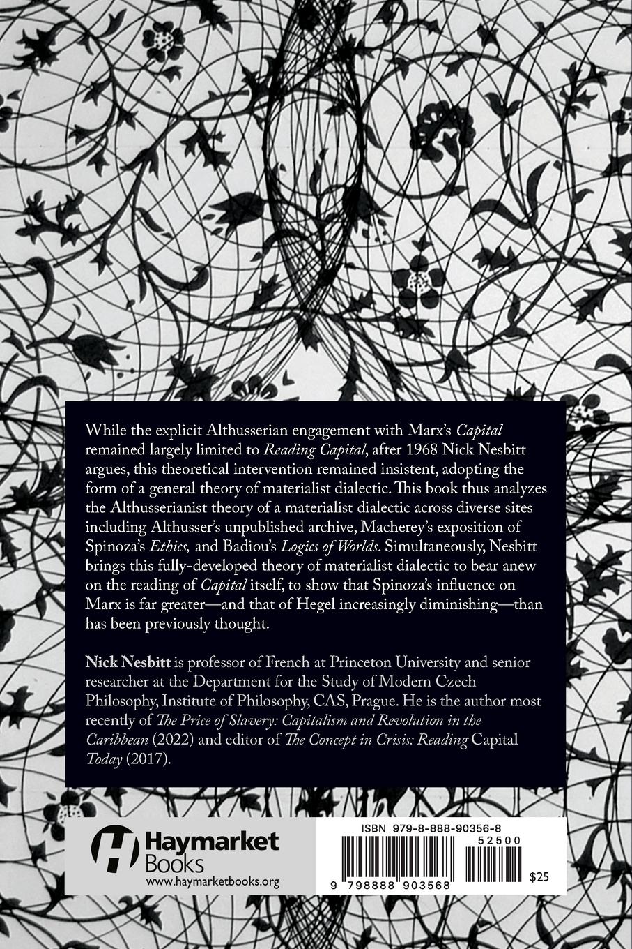 Rückseitencover Reading Capital's Materialist Dialectic