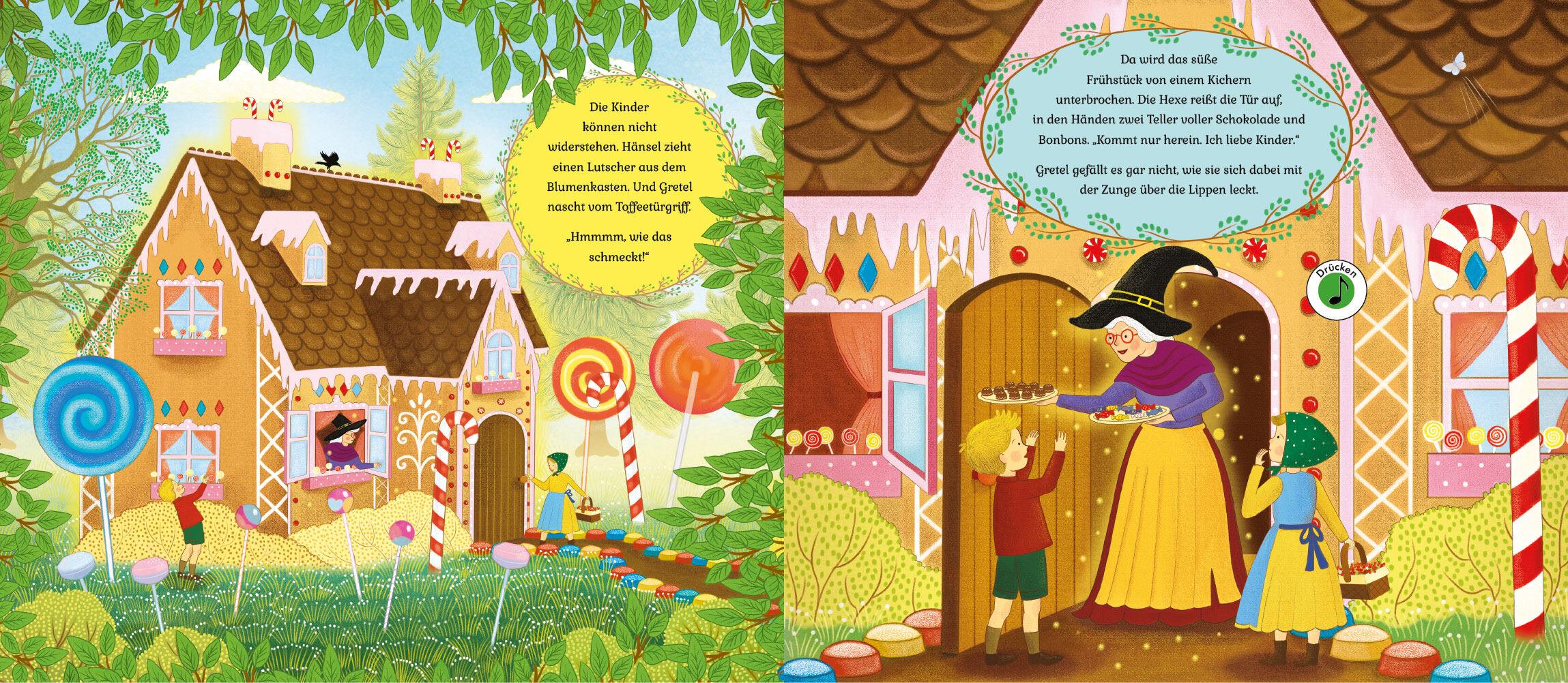 Beispielinhalt (Bild) Engelbert Humperdinck. Hänsel und Gretel