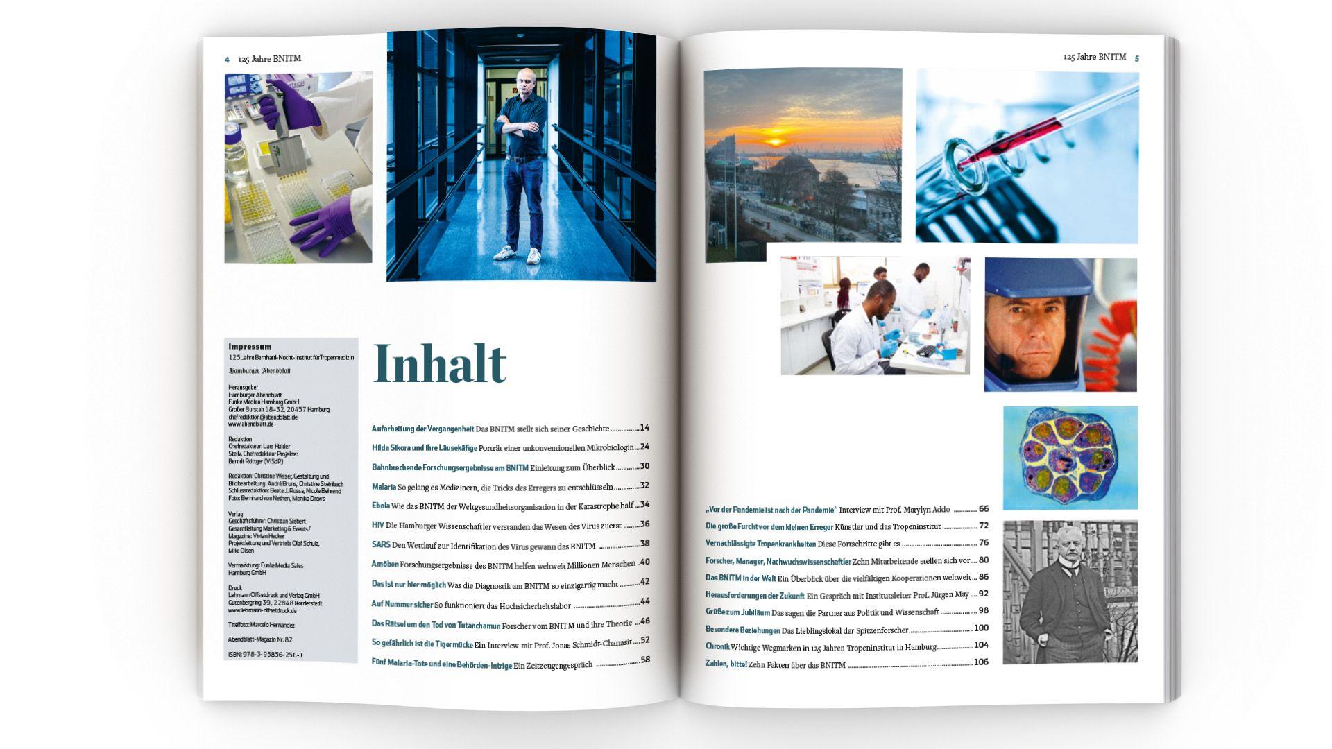 Beispielinhalt (Bild) Hamburger Tropeninstitut