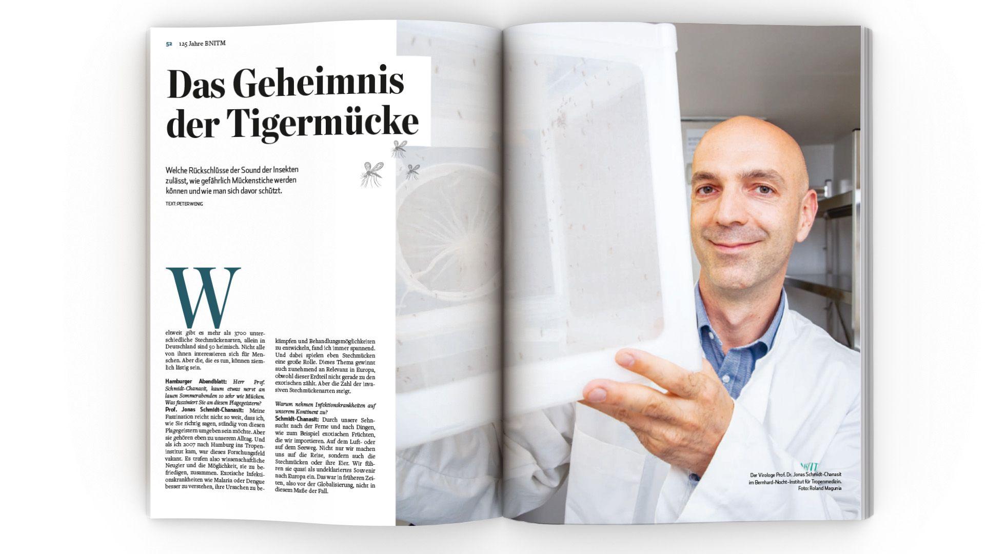 Beispielinhalt (Bild) Hamburger Tropeninstitut