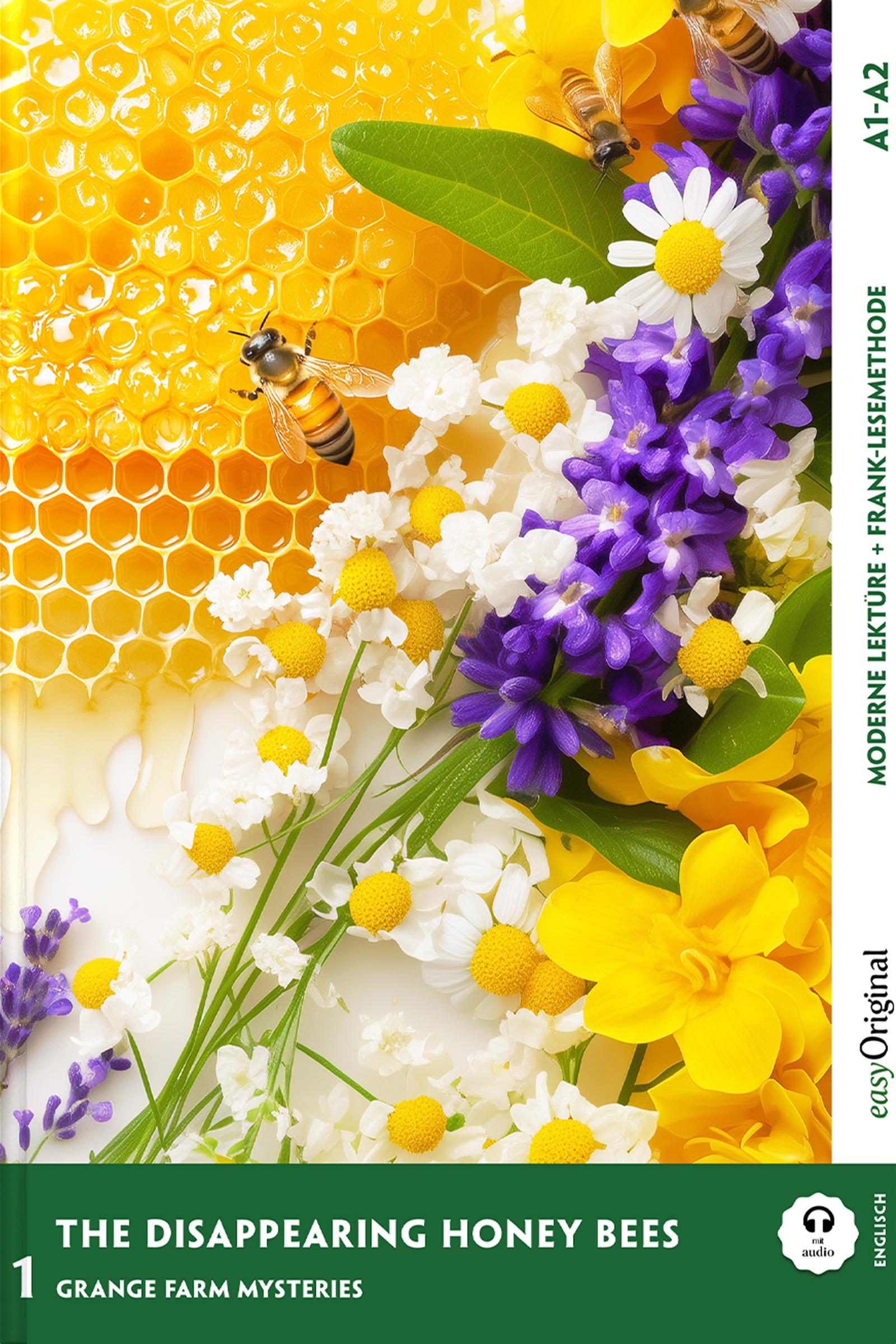 Vorderes Coverbild The Disappearing Honey Bees - Englische Krimi-Lektüre A1-A2 (+ Audio-Online)