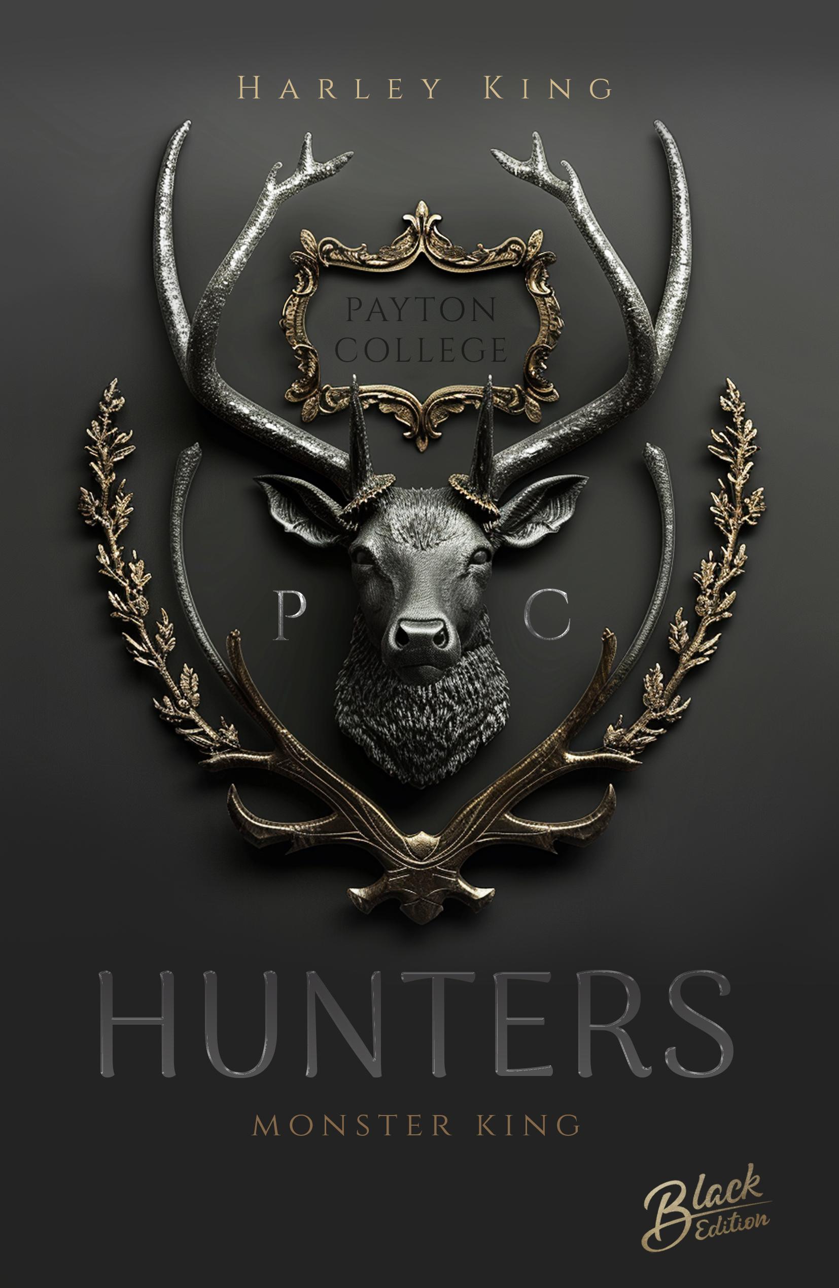 Beispielinhalt (Bild) Hunters: Monster King | Aufwendig gestaltete Ausgabe mit Farbschnitt