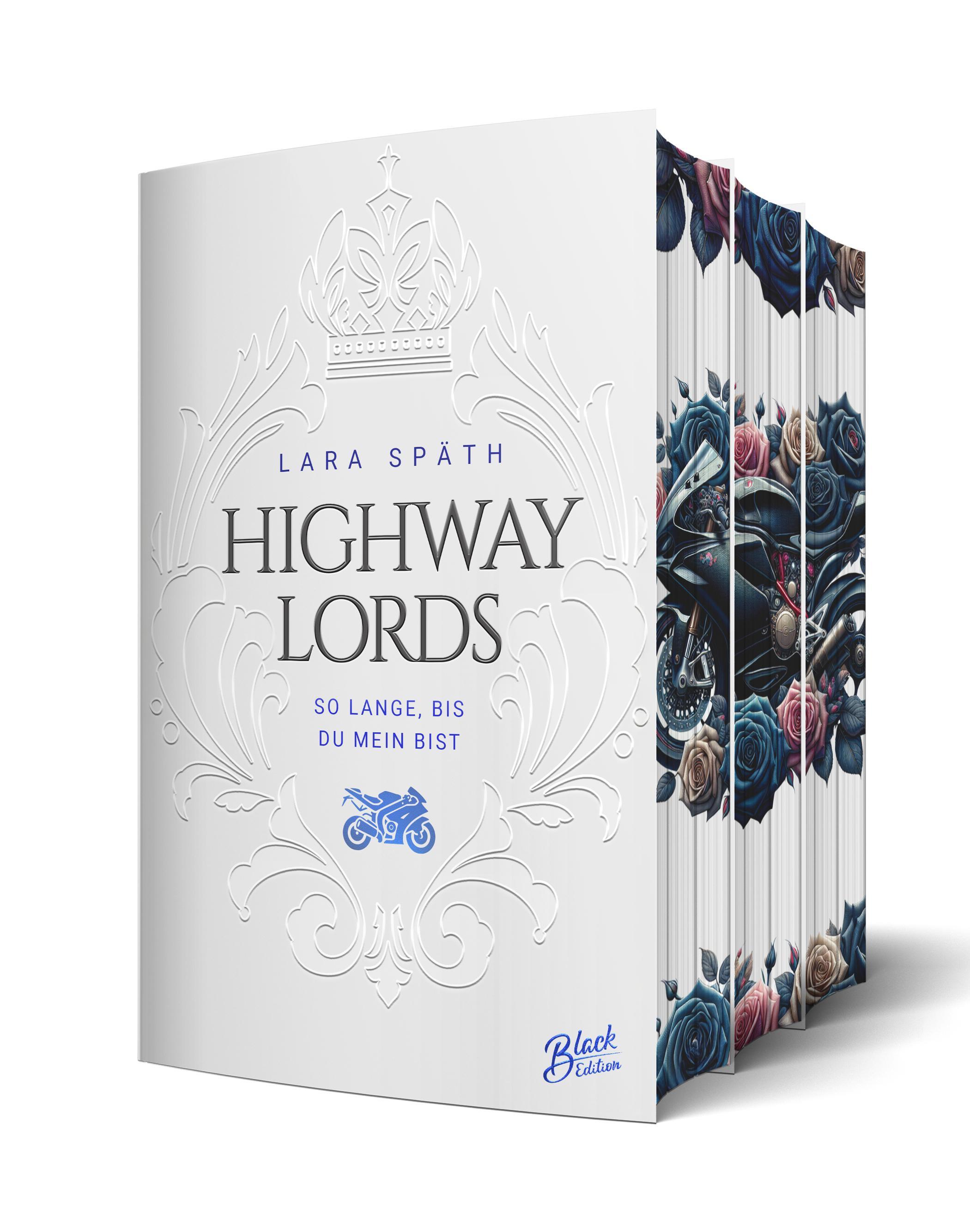 Beispielinhalt (Bild) Highway Lords: So lange, bis wir sterben | Aufwendig gestaltete Ausgabe mit Farbschnitt