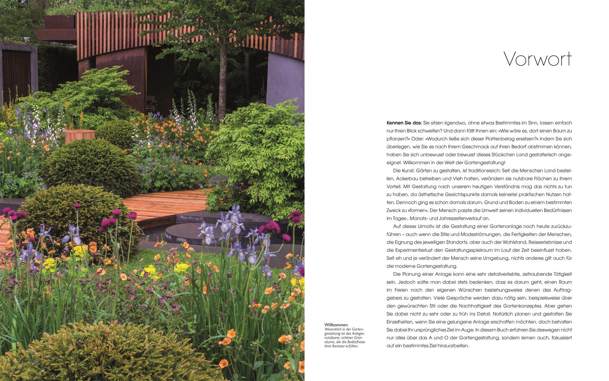Beispielinhalt (Bild) Gartendesign - Die große Enzyklopädie