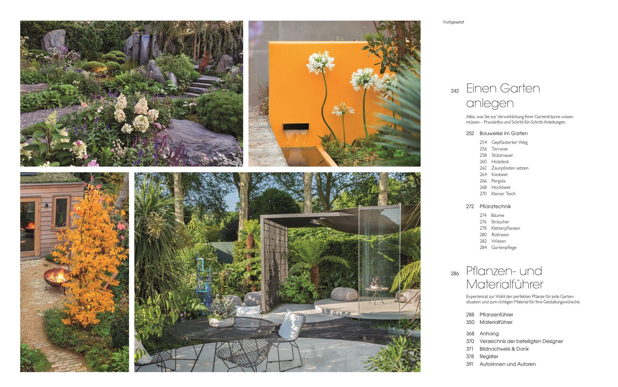 Beispielinhalt (Bild) Gartendesign - Die große Enzyklopädie