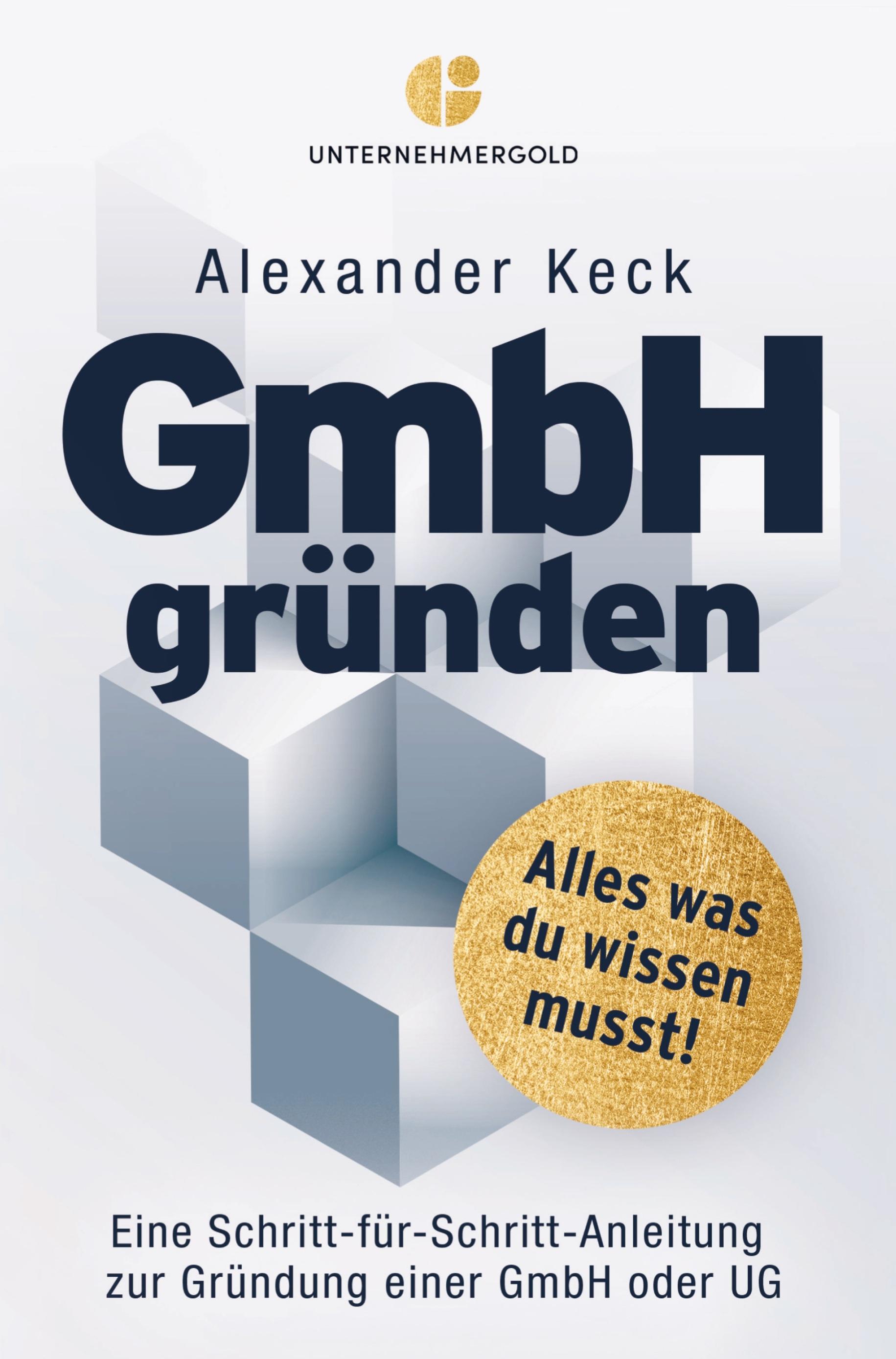Vorderes Coverbild GmbH gründen
