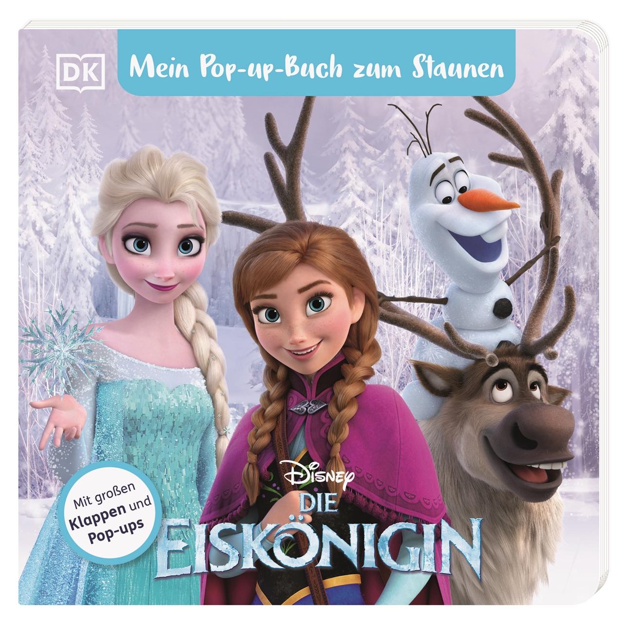 Vorderes Coverbild Mein Pop-up-Buch zum Staunen. Disney Die Eiskönigin