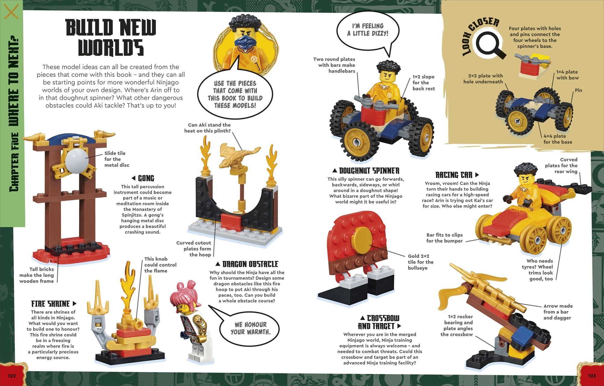 Beispielinhalt (Bild) LEGO® NINJAGO® Aufstieg der Drachen World Builder