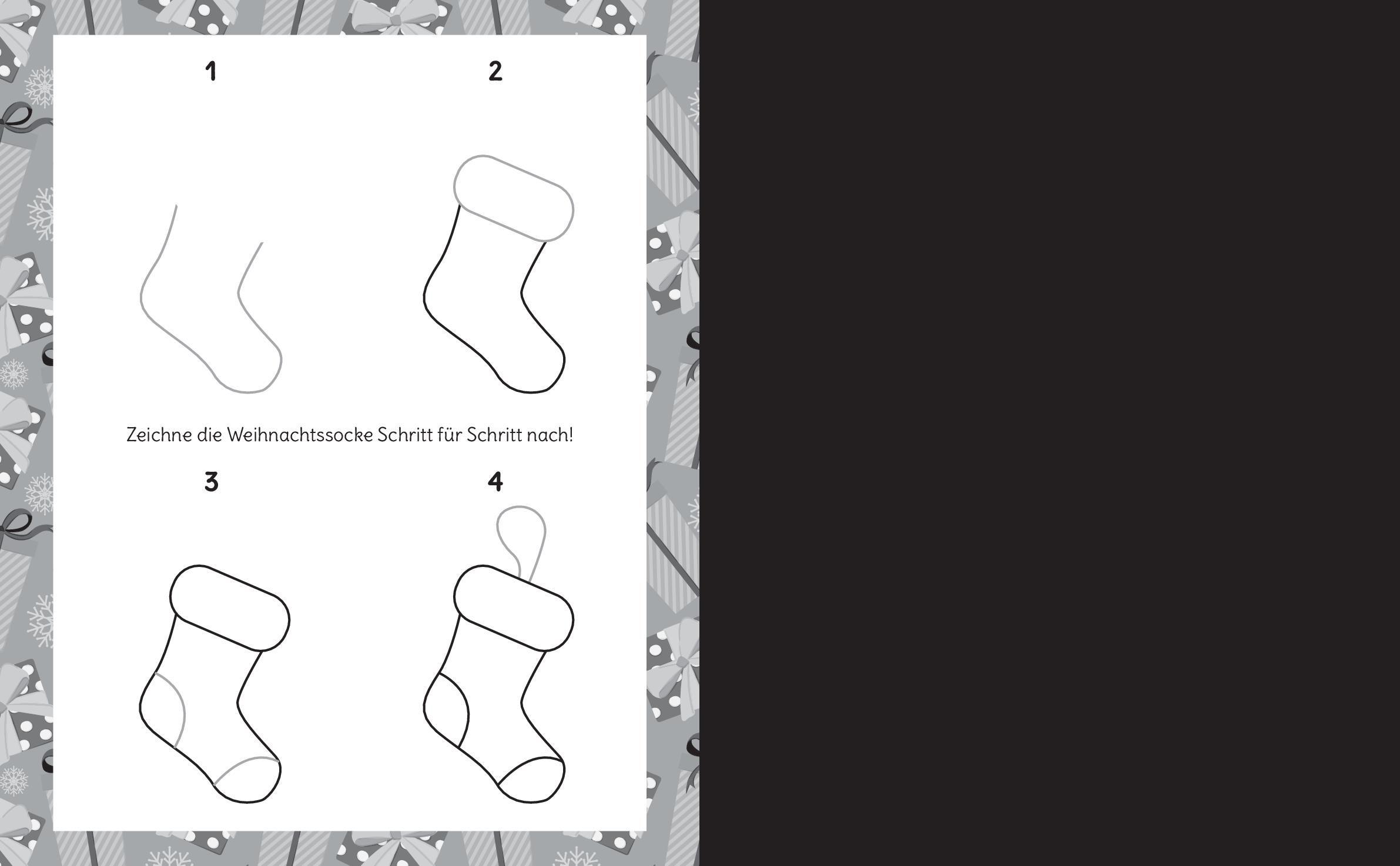 Beispielinhalt (Bild) Kritzel-Kratzel-Buch Wichtelspaß