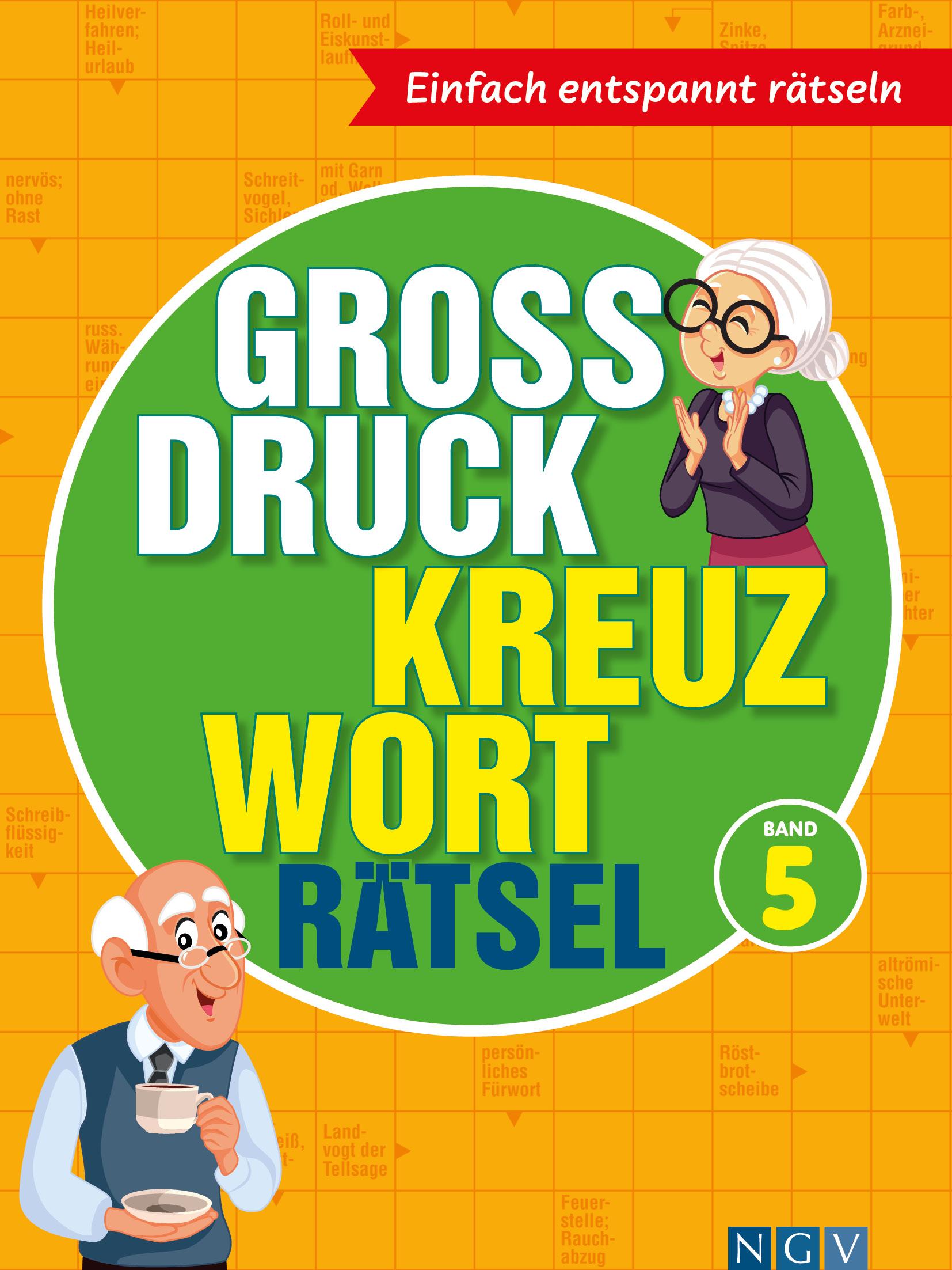 Vorderes Coverbild Großdruck Kreuzworträtsel Band 5