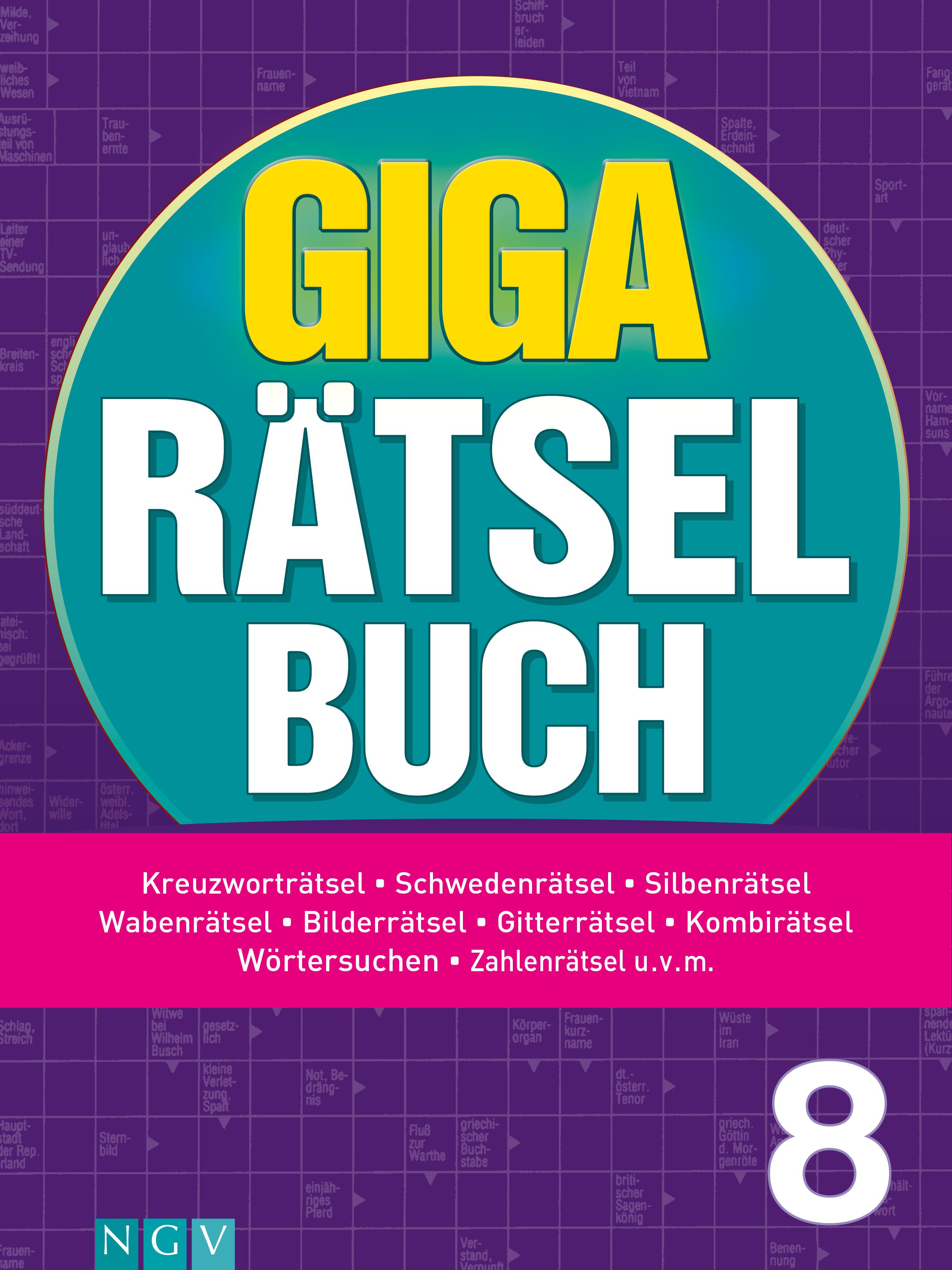 Vorderes Coverbild Giga-Rätselbuch 8
