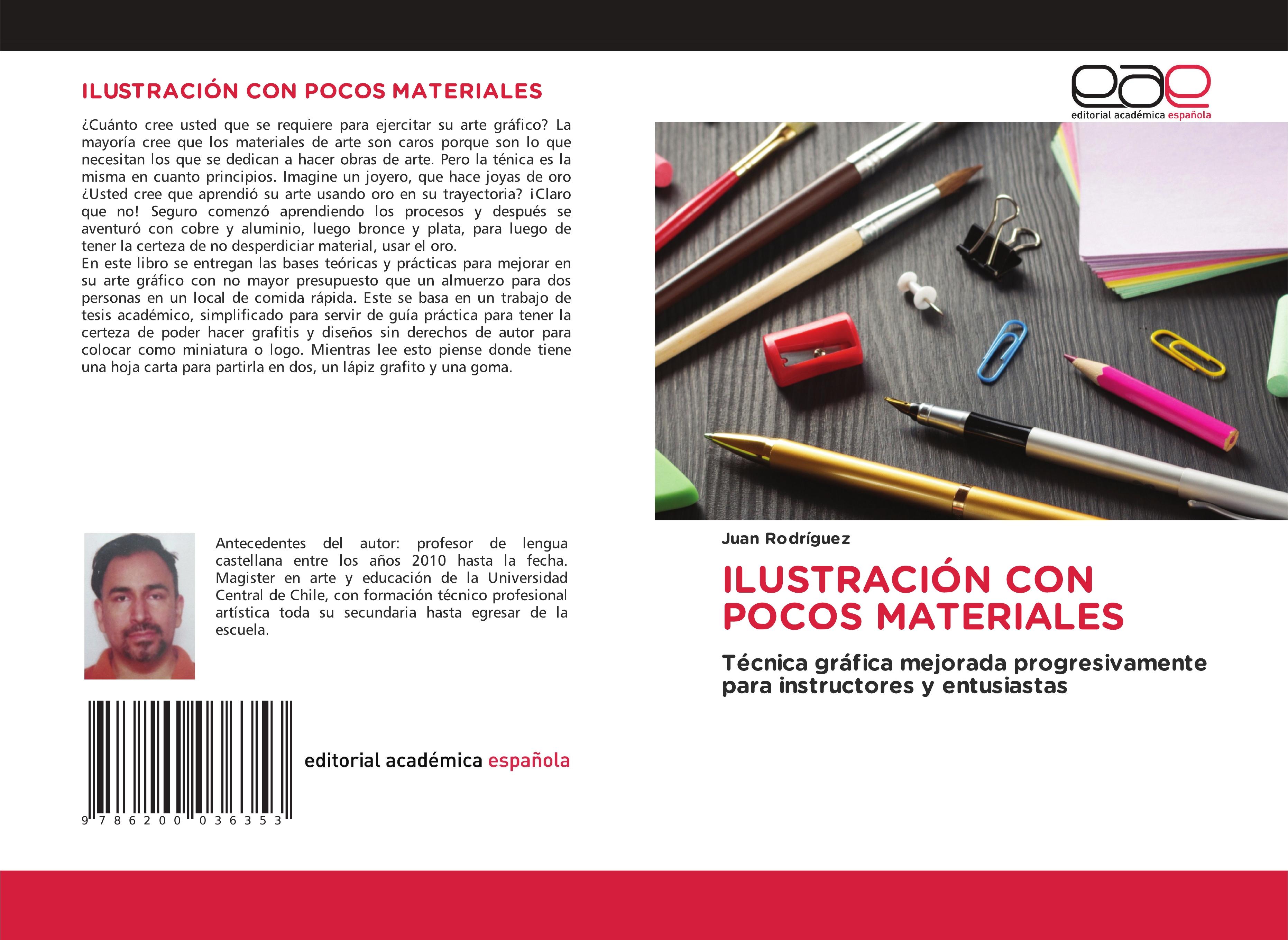 Vorderes Coverbild ILUSTRACIÓN CON POCOS MATERIALES