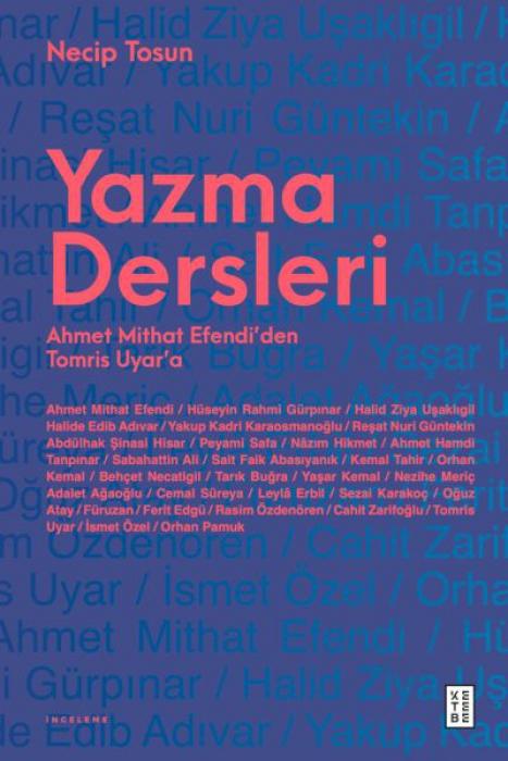 Vorderes Coverbild Yazma Dersleri - Ahmet Mithat Efendiden Tomris Uyara