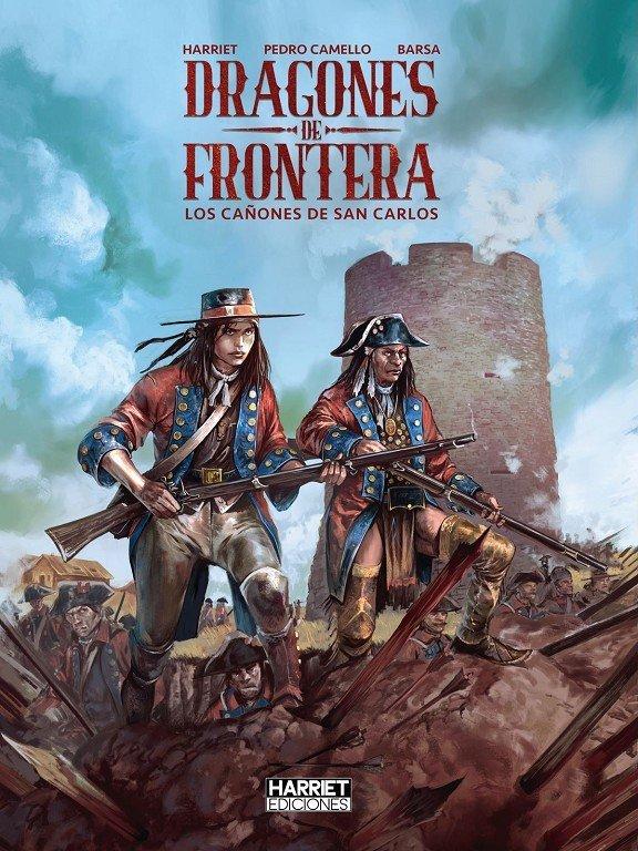 Vorderes Coverbild DRAGONES DE FRONTERA LOS CAÑONES DE SAN CARLOS