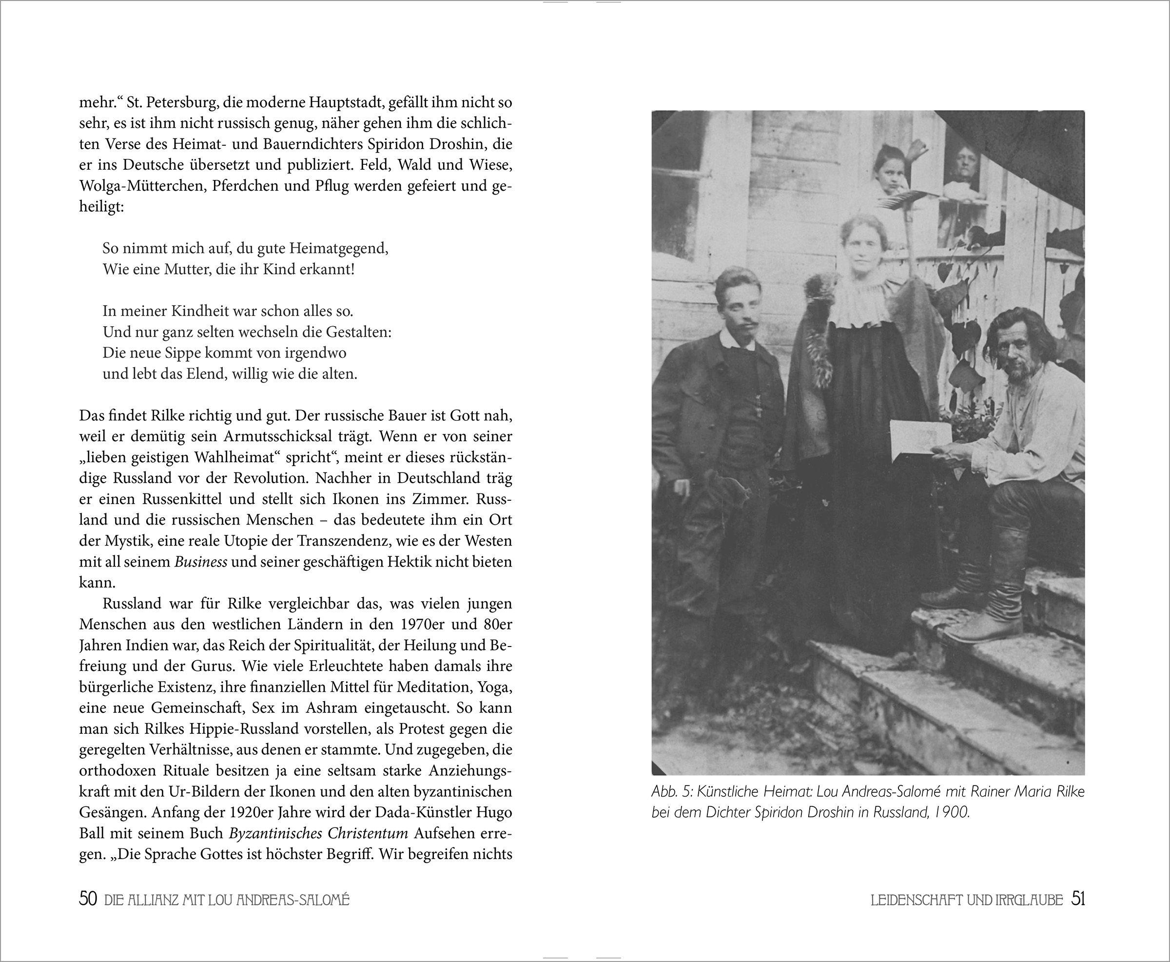 Beispielinhalt (Bild) Rainer Maria Rilke