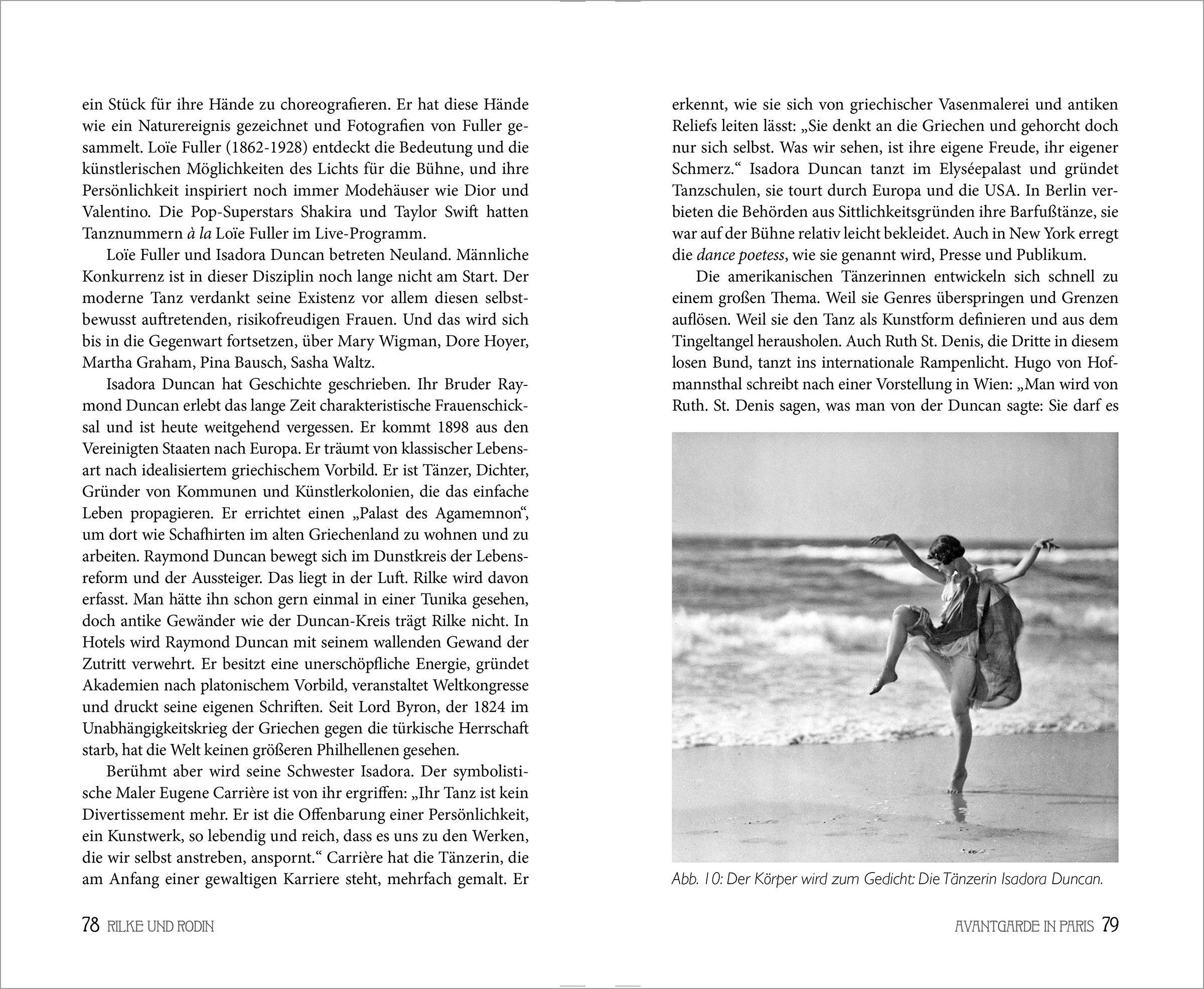 Beispielinhalt (Bild) Rainer Maria Rilke