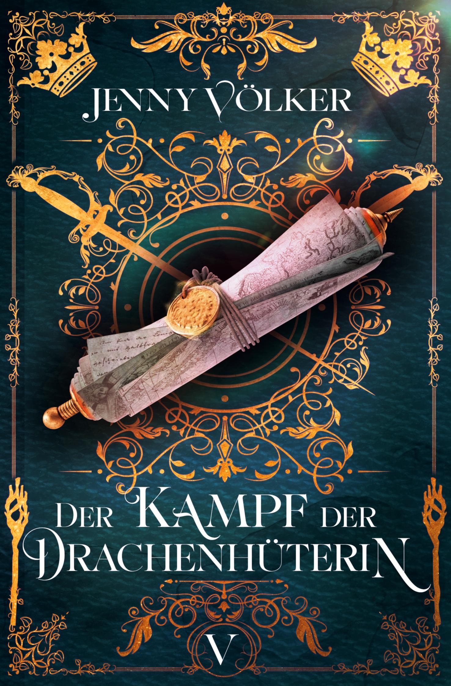 Vorderes Coverbild Der Kampf der Drachenhüterin