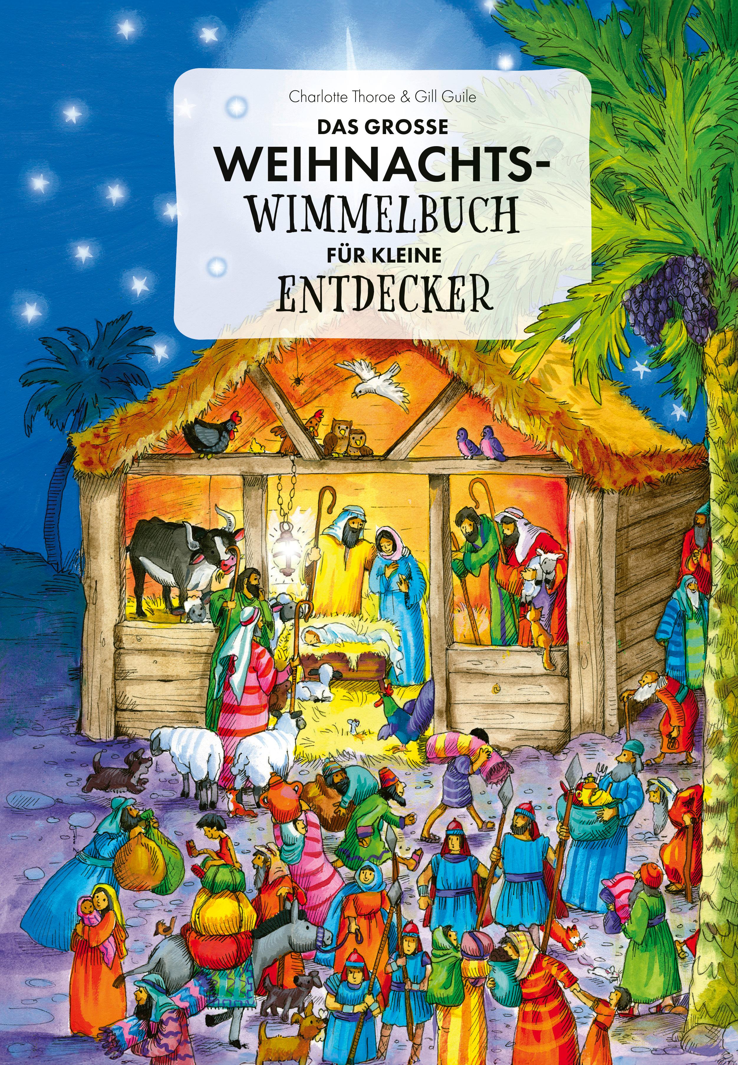 Vorderes Coverbild Das große Weihnachts-Wimmelbuch für kleine Entdecker