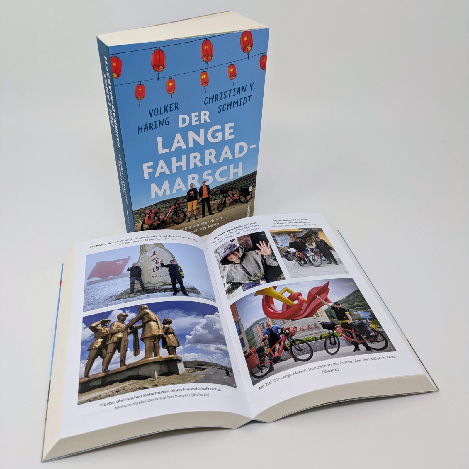 Beispielinhalt (Bild) Der lange Fahrrad-Marsch