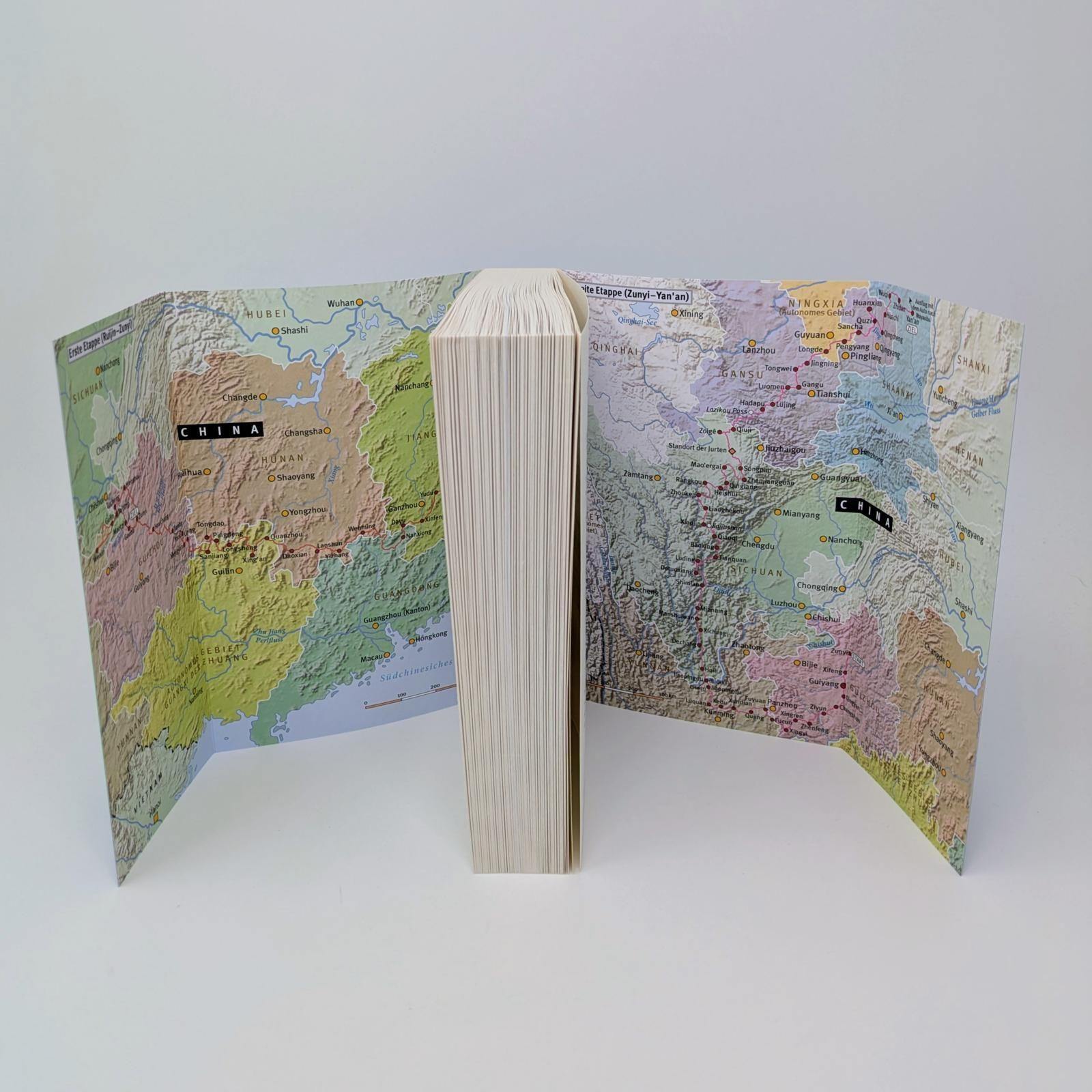 Beispielinhalt (Bild) Der lange Fahrrad-Marsch