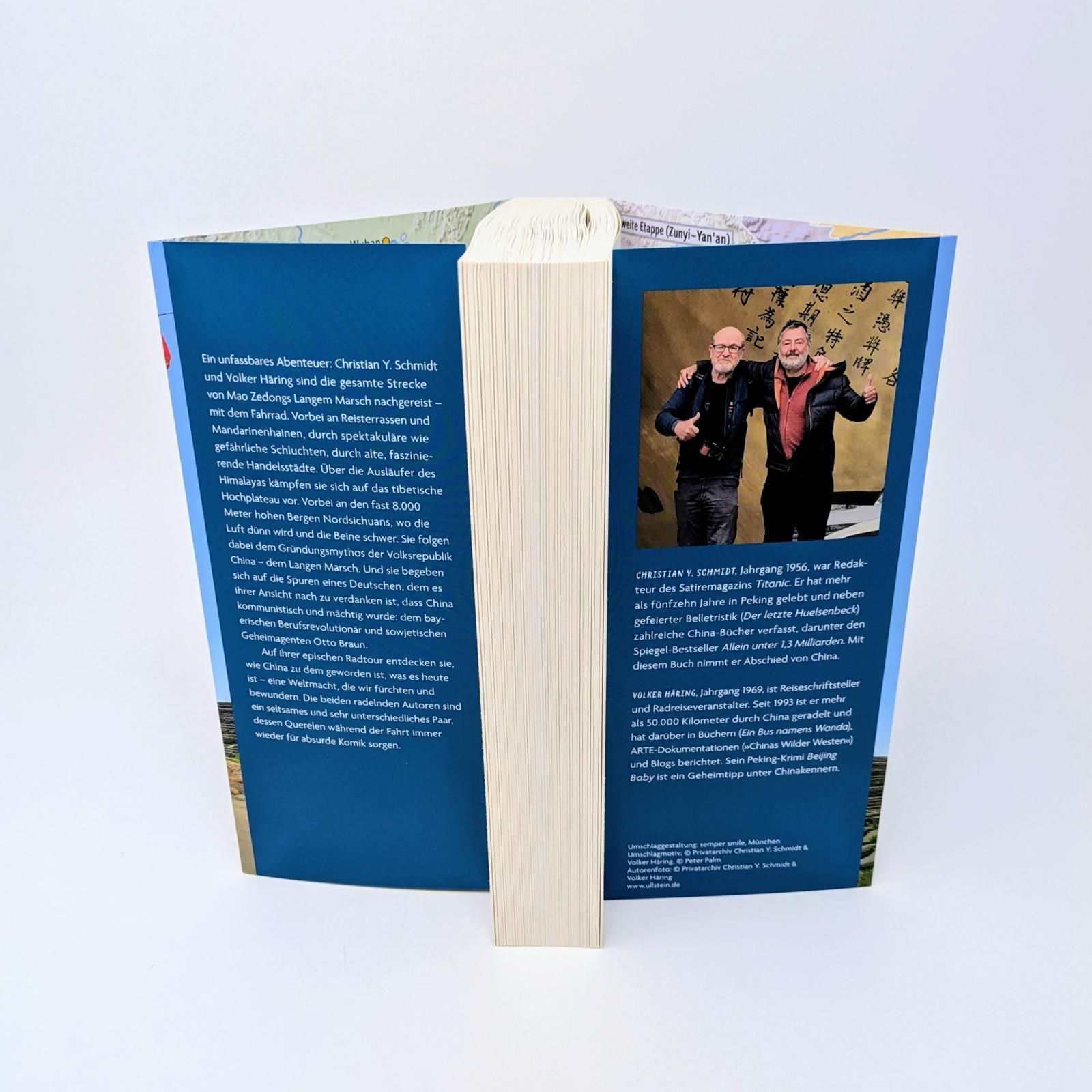 Beispielinhalt (Bild) Der lange Fahrrad-Marsch