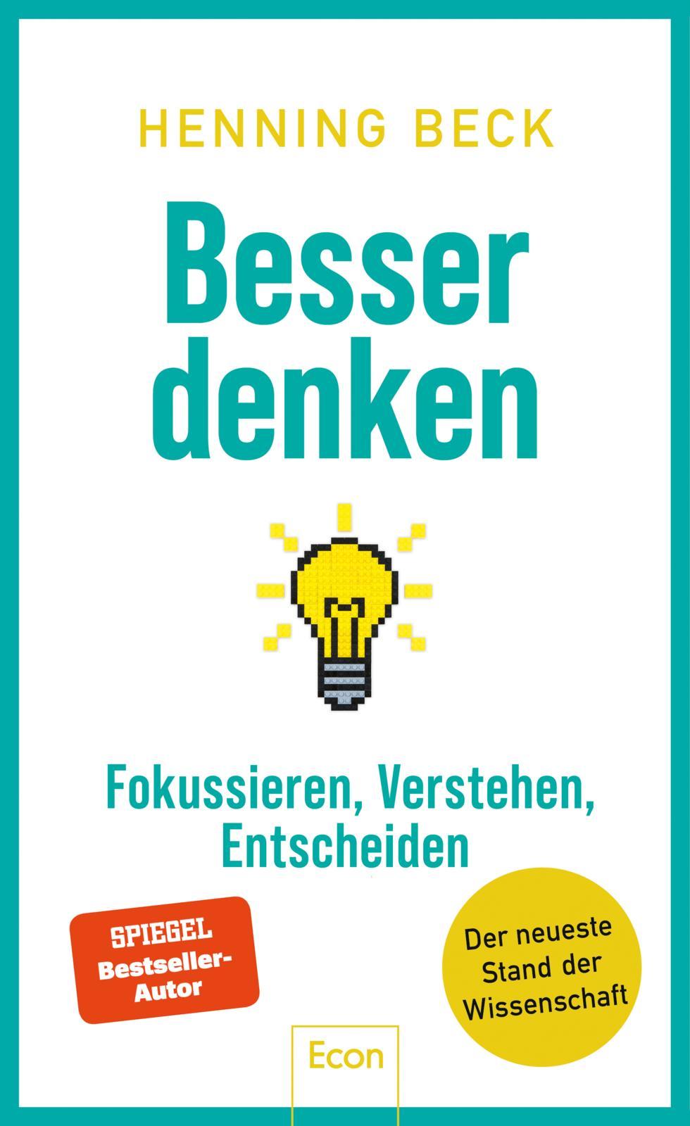 Vorderes Coverbild Besser denken