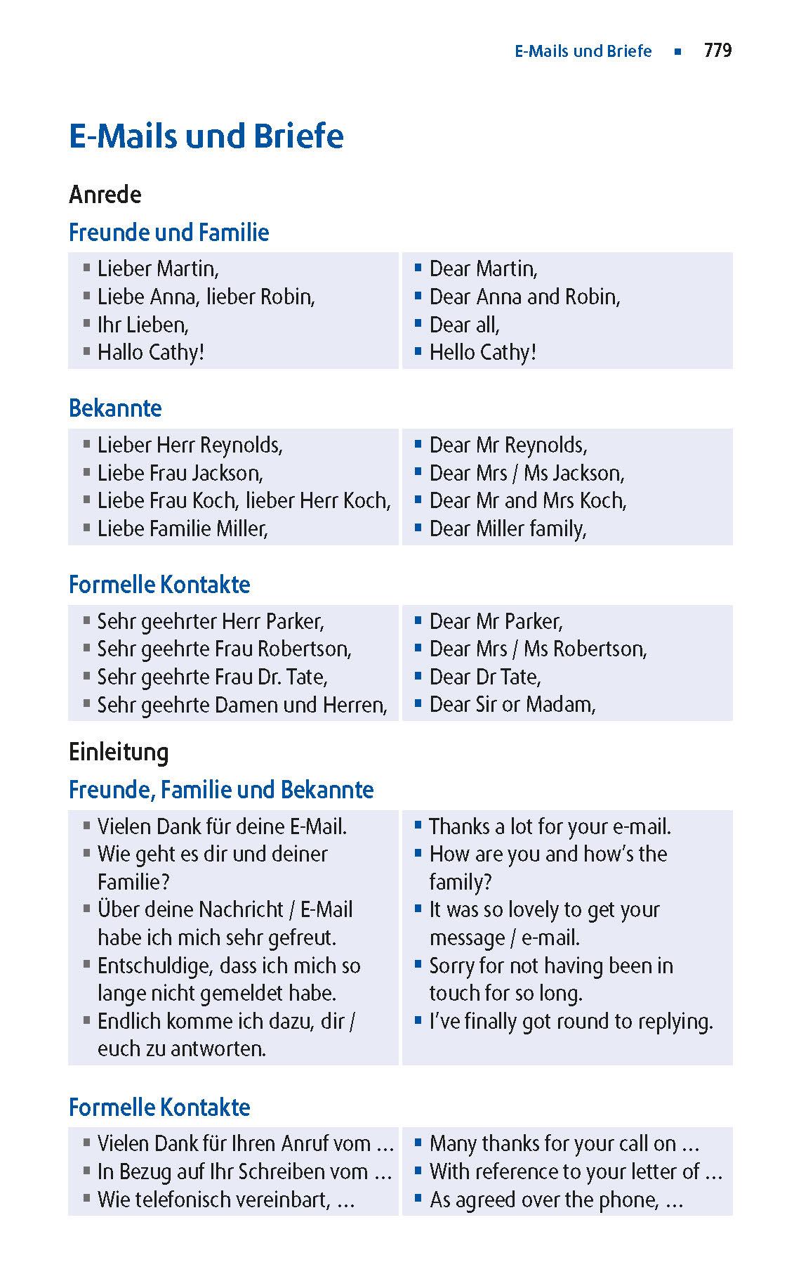 Beispielinhalt (Bild) Langenscheidt Praktisches Wörterbuch Englisch