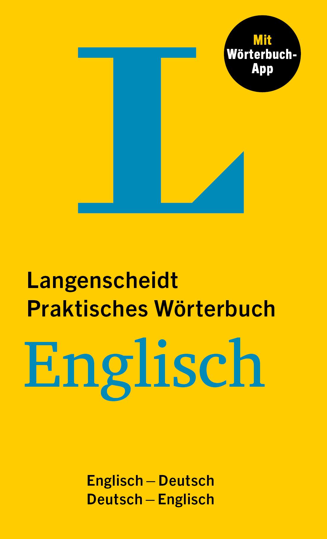 Vorderes Coverbild Langenscheidt Praktisches Wörterbuch Englisch