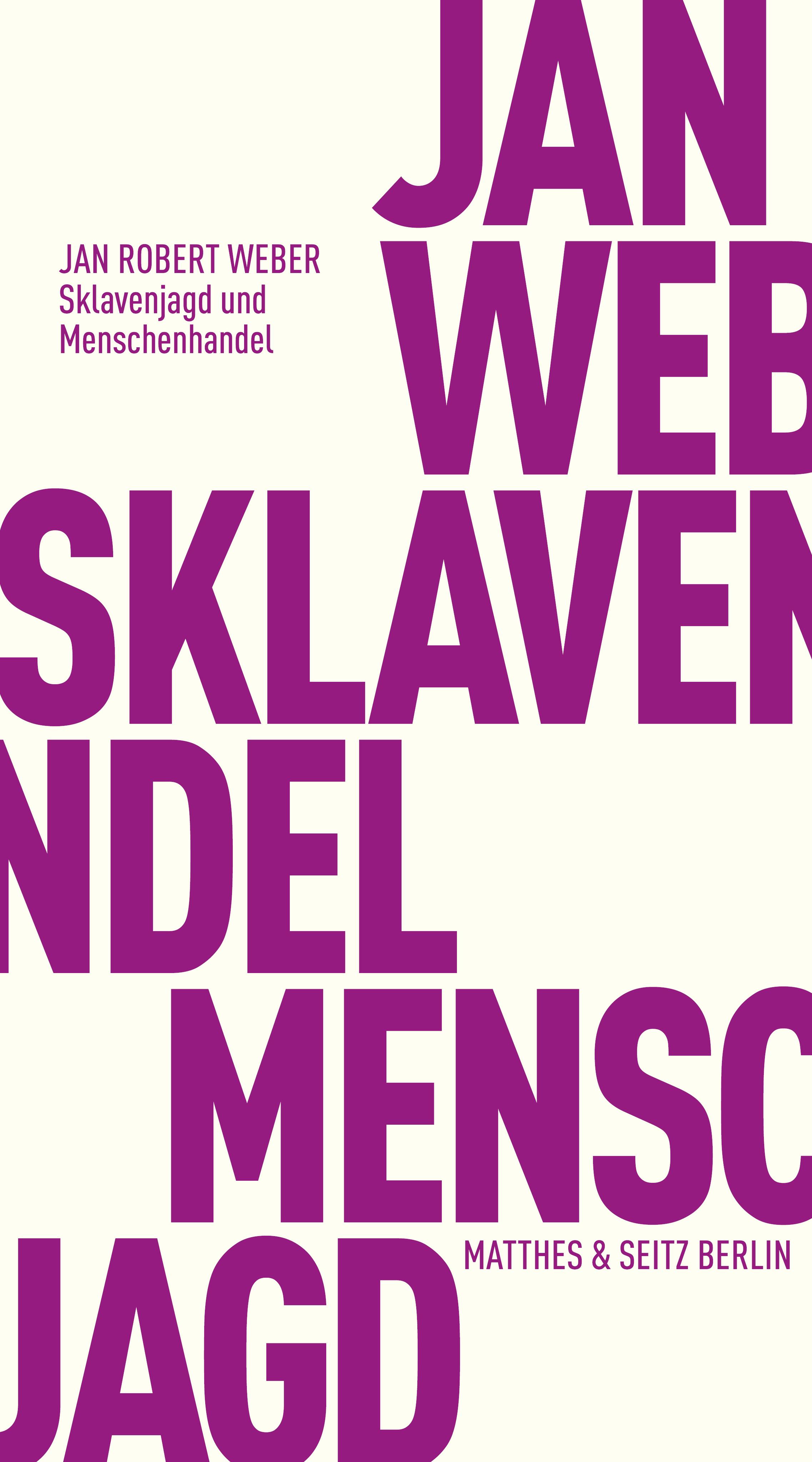 Vorderes Coverbild Sklavenjagd und Menschenhandel