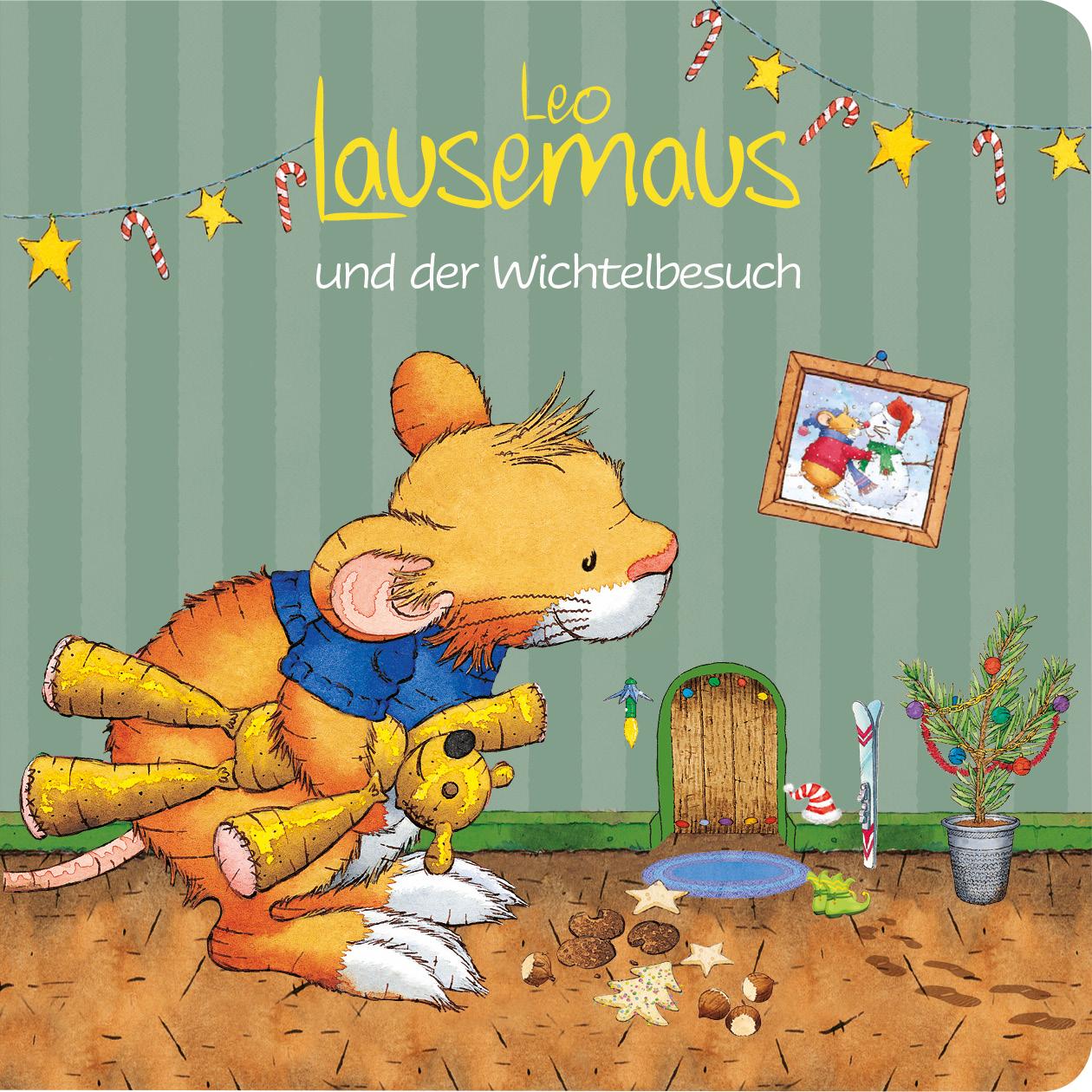 Vorderes Coverbild Leo Lausemaus und der Wichtelbesuch