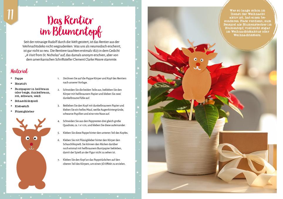 Beispielinhalt (Bild) Adventskalenderbuch: 24 kreative Momente
